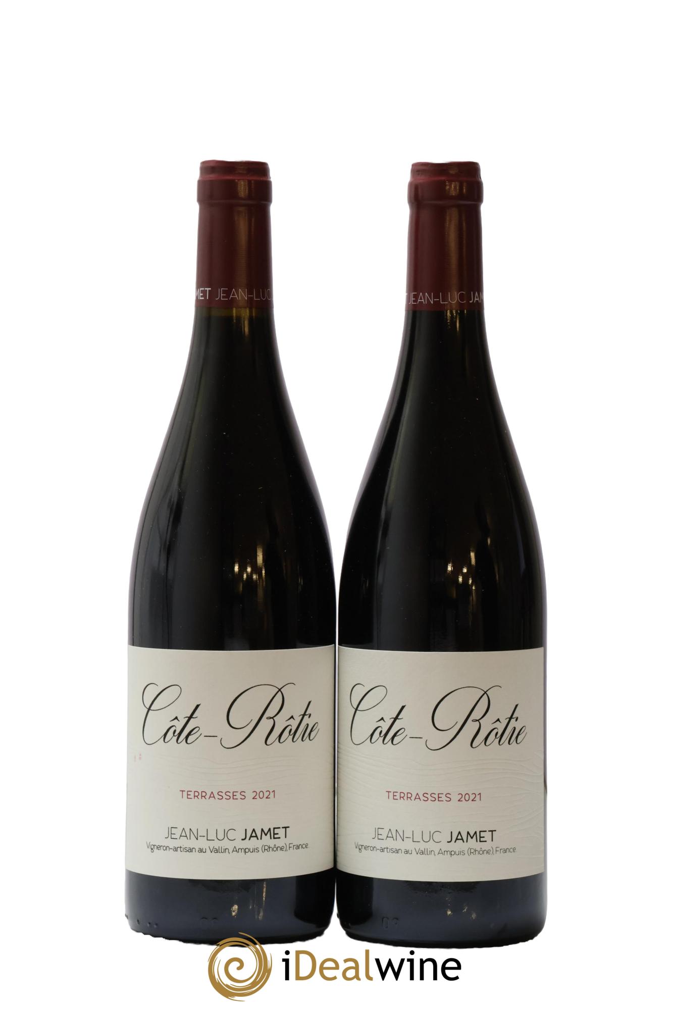 Côte-Rôtie Terrasses Jean-Luc Jamet (Domaine) 2021 - Lot de 2 bouteilles - 0