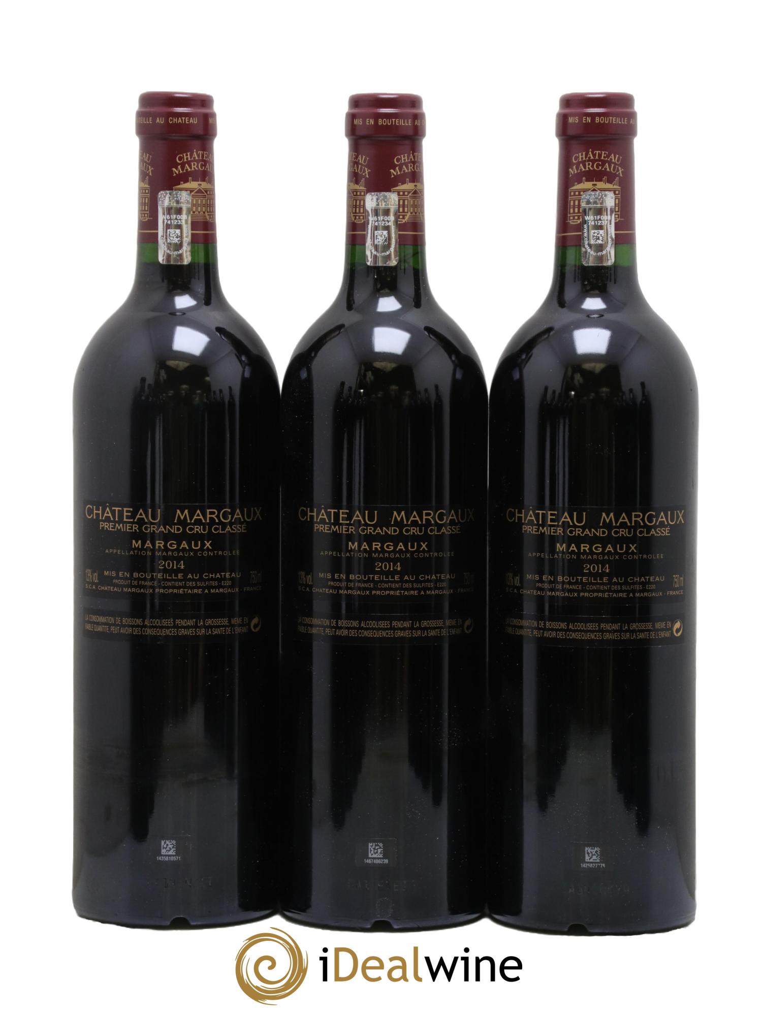Château Margaux 1er Grand Cru Classé 2014 - Lot de 12 bouteilles - 2