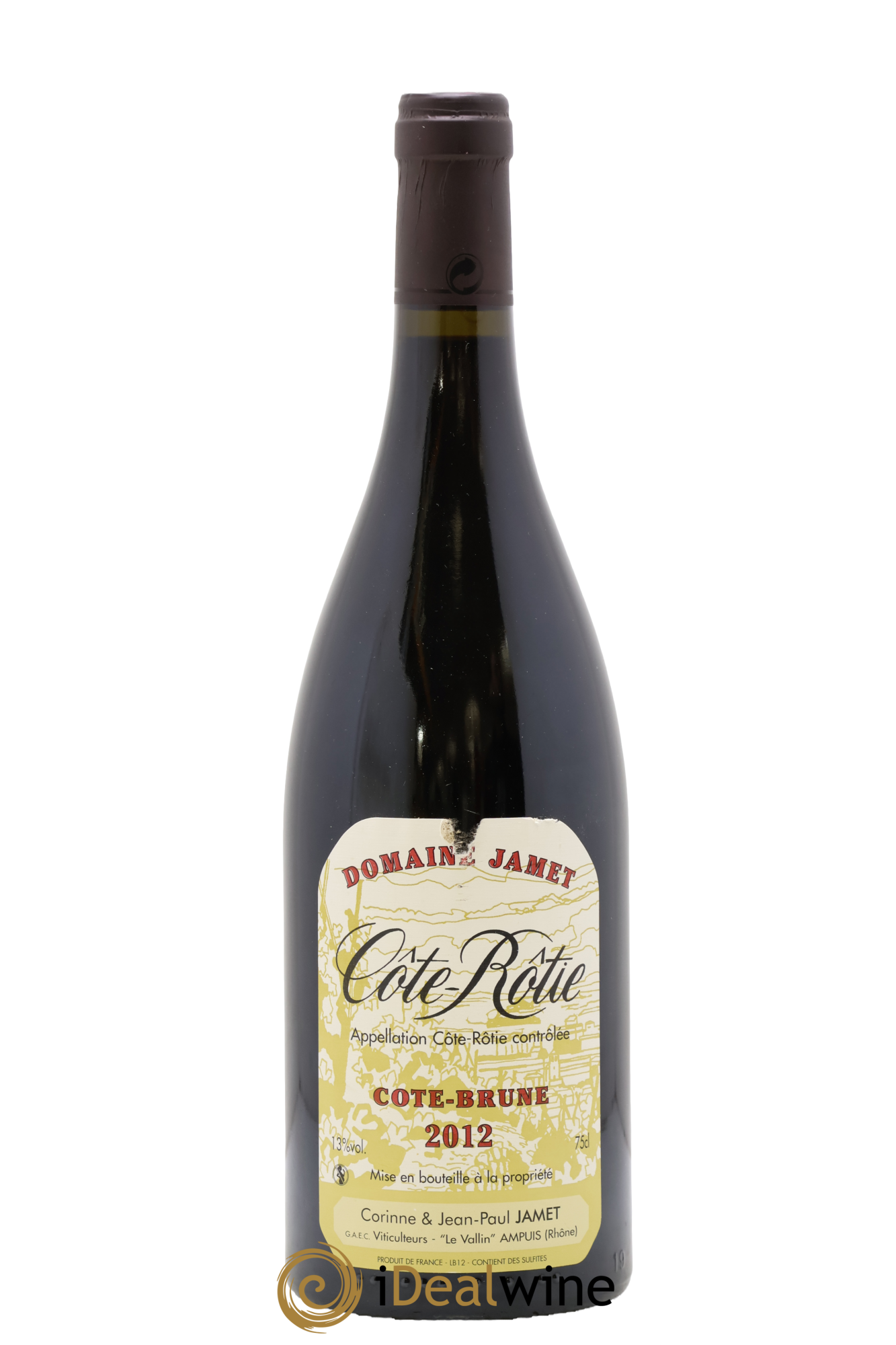 Côte-Rôtie Côte Brune Jamet (Domaine) 2012 - Posten von 1 Flasche - 0
