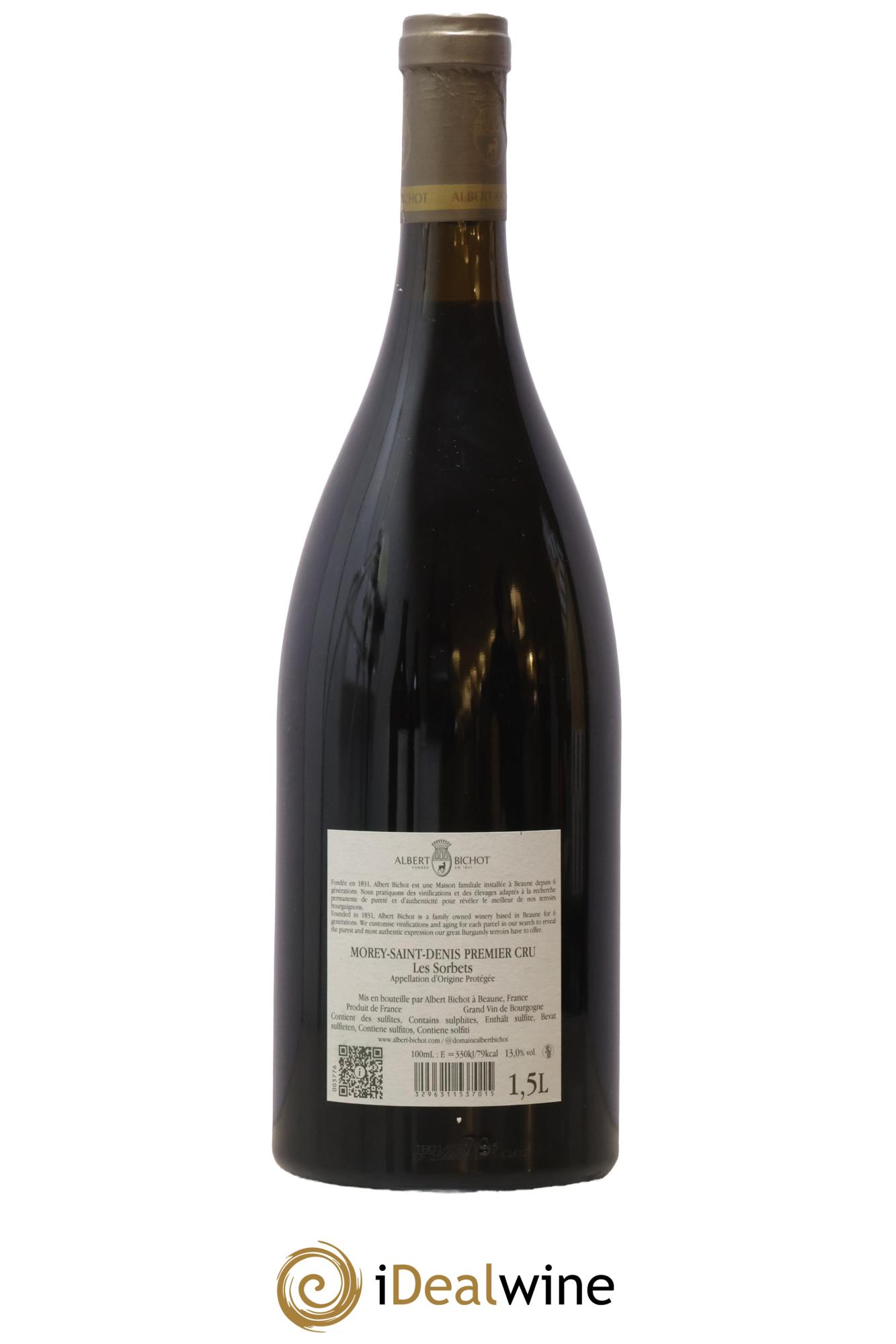 Morey Saint-Denis 1er Cru Les Sorbets Albert Bichot 2020 - Lotto di 1 magnum - 1
