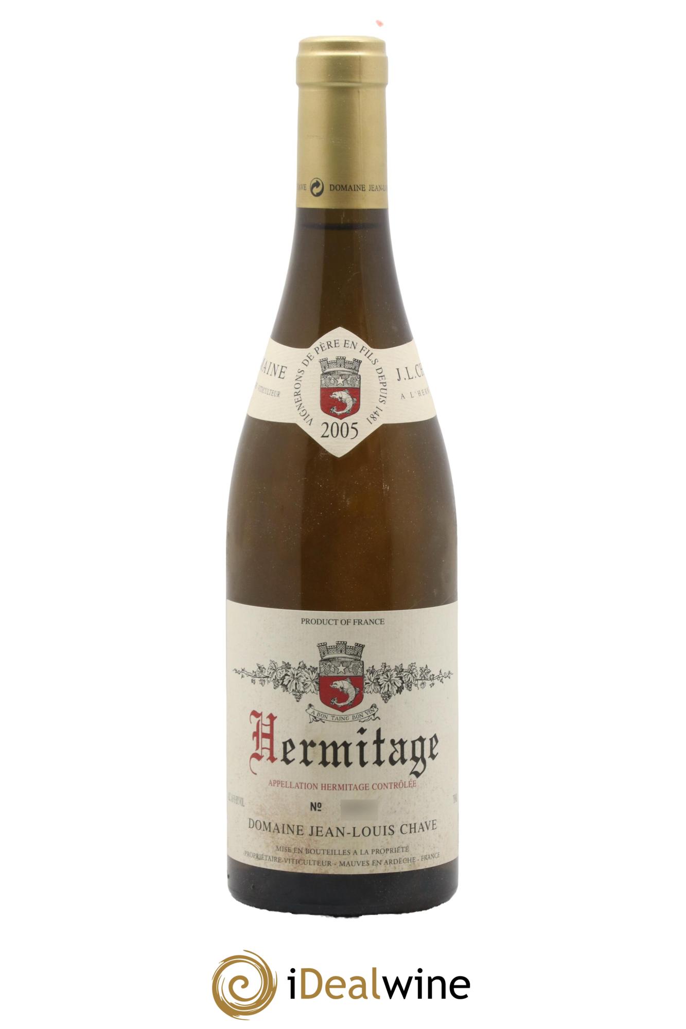 Hermitage Jean-Louis Chave 2005 - Lot de 1 bouteille - 0