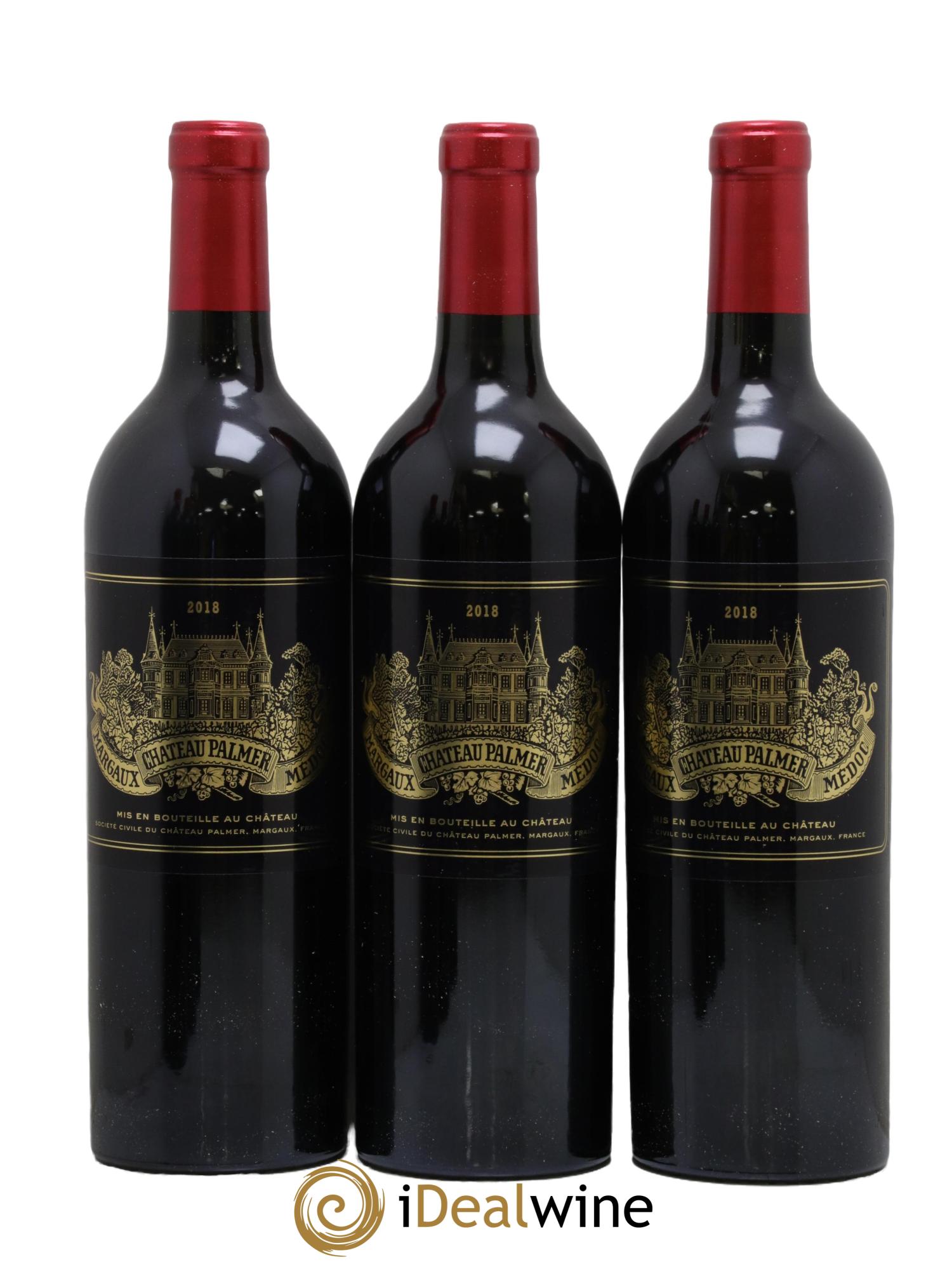Château Palmer 3ème Grand Cru Classé  2018 - Posten von 6 Flaschen - 1