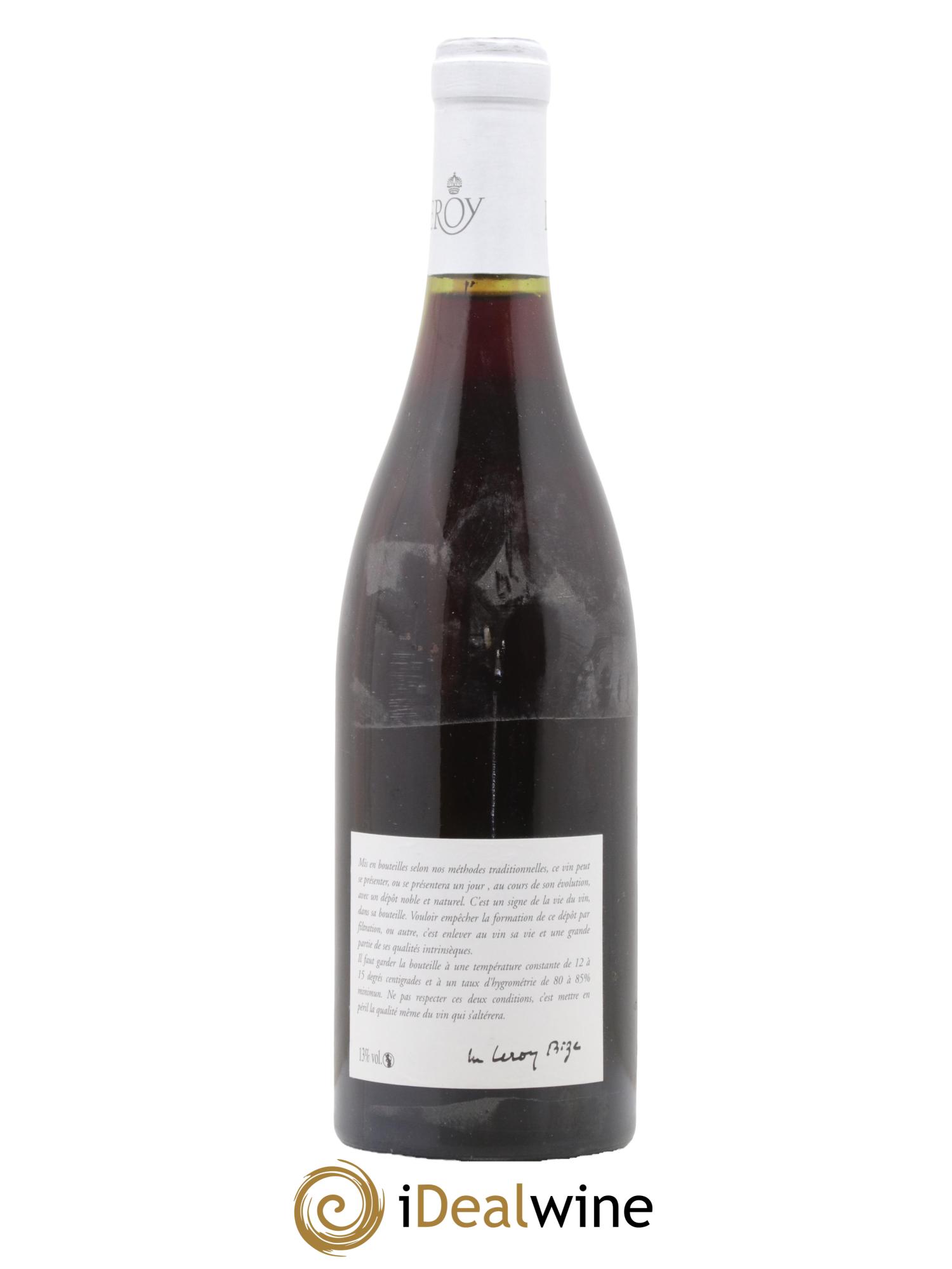 Beaune 1er Cru Les Sizies Leroy SA 1983 - Lot de 1 bouteille - 1