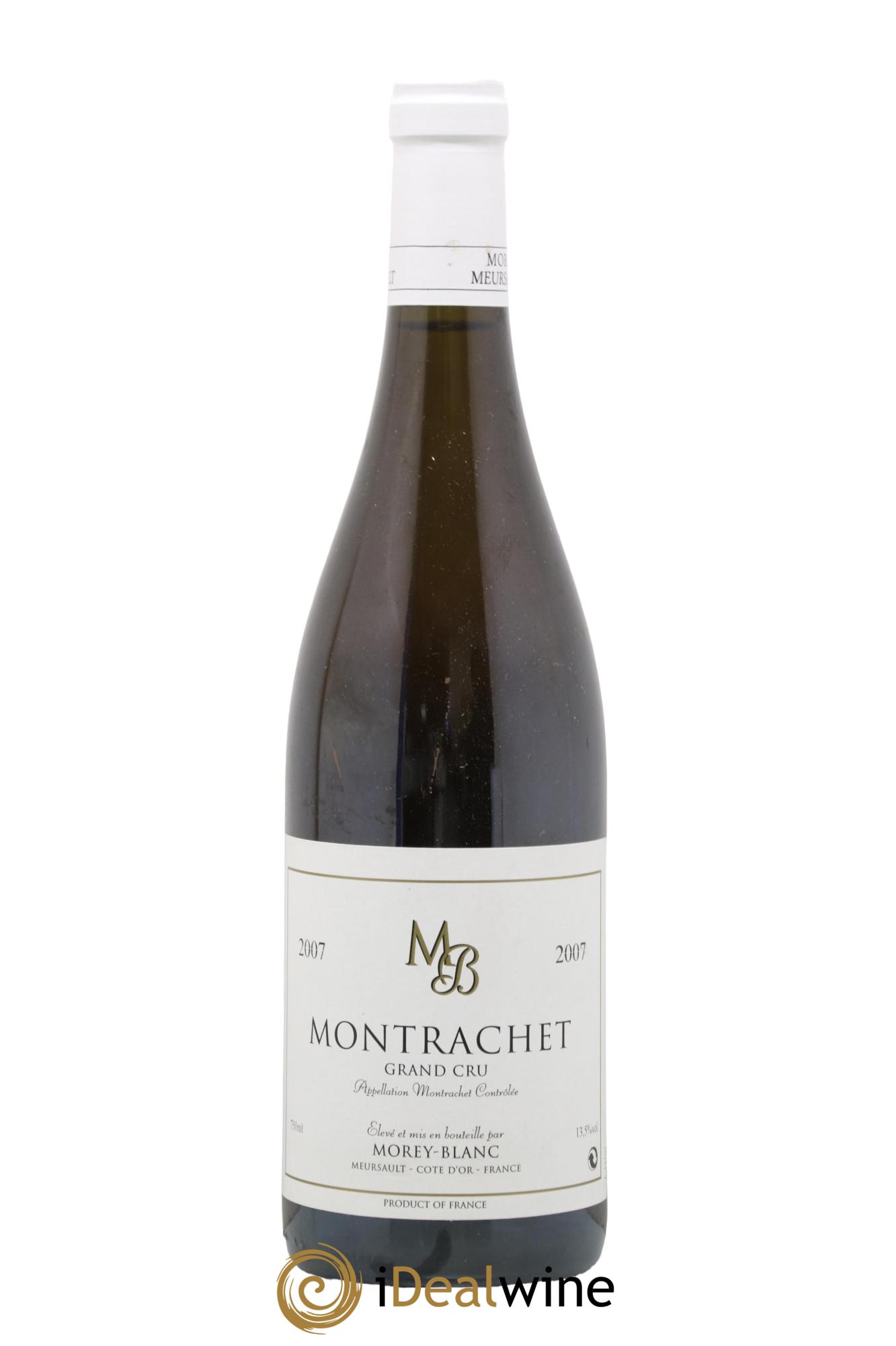 Montrachet Grand Cru Morey-Blanc 2007 - Lot de 1 bouteille - 0
