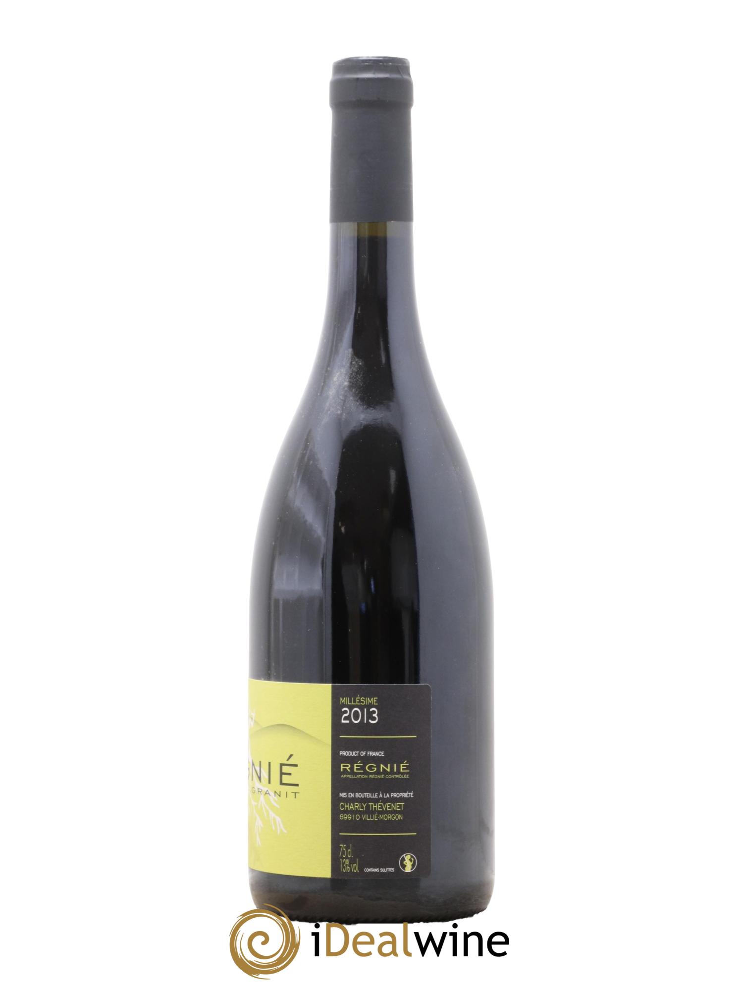 Régnié Grain & Granit Charly Thévenet 2013 - Lot de 1 bouteille - 1
