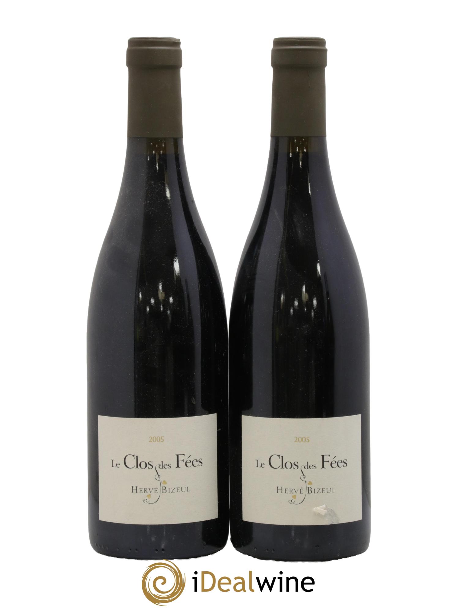 Côtes du Roussillon Villages Clos des Fées Hervé Bizeul 2005 - Lot de 2 bouteilles - 0