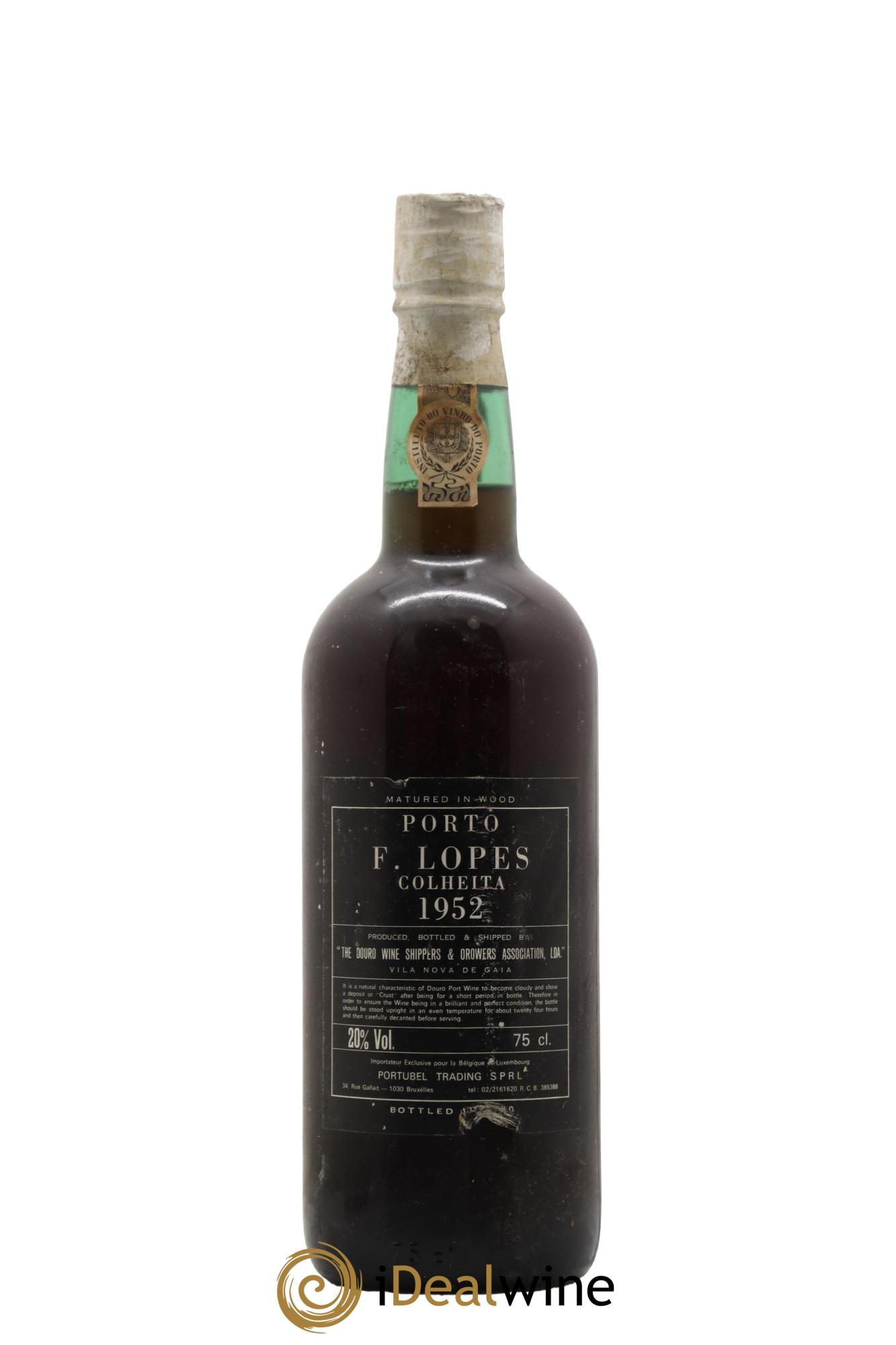 Porto Colheita Matured in Wood Lopes 1952 - Lot de 1 bouteille - 1