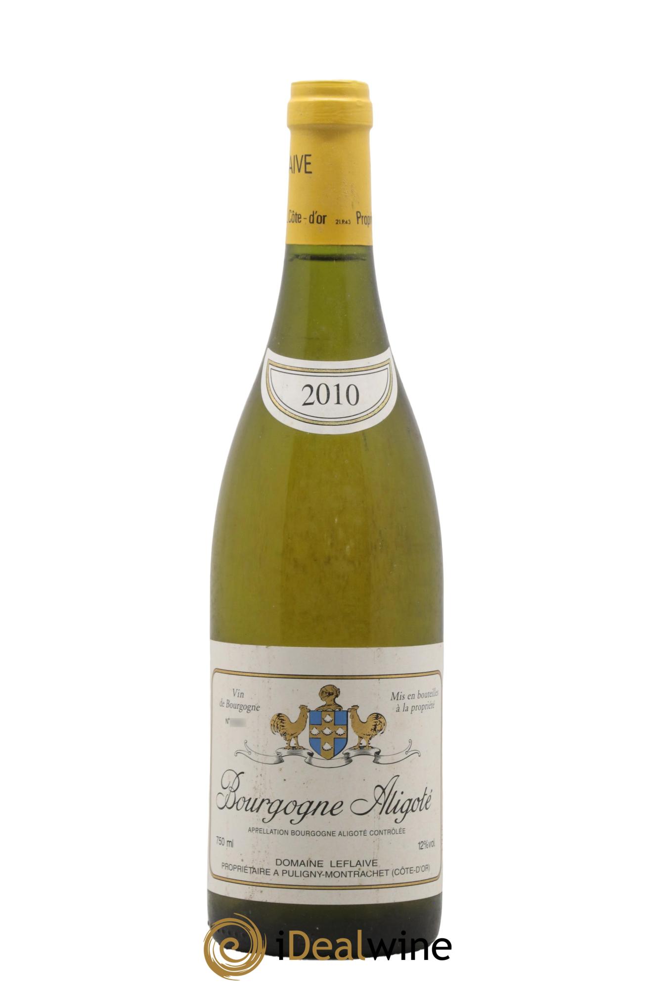 Bourgogne Aligoté Leflaive (Domaine) 2010 - Lot de 1 bouteille - 0
