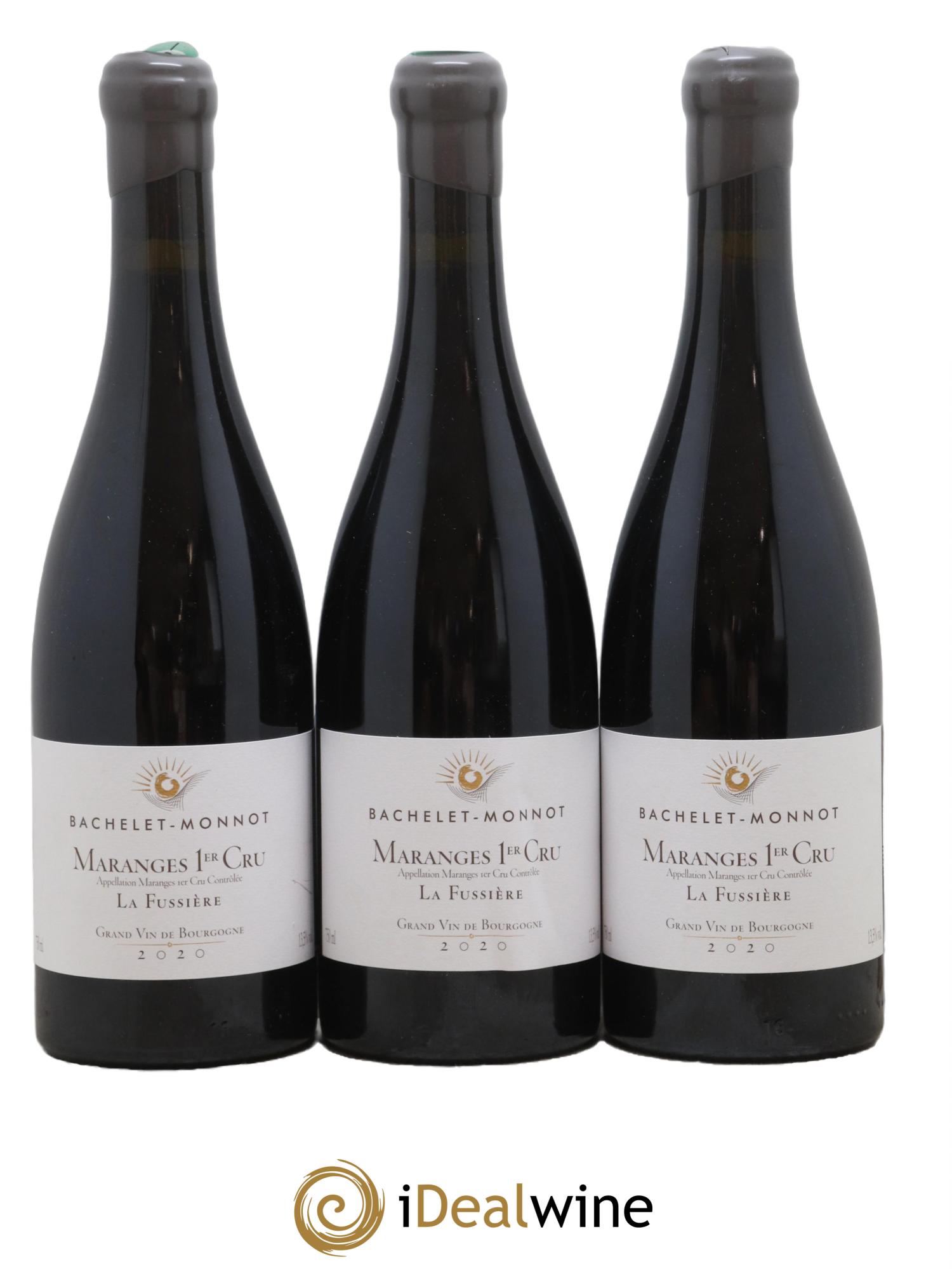 Maranges 1er Cru La Fussiere Bachelet-Monnot 2020 - Lot de 3 bouteilles - 0