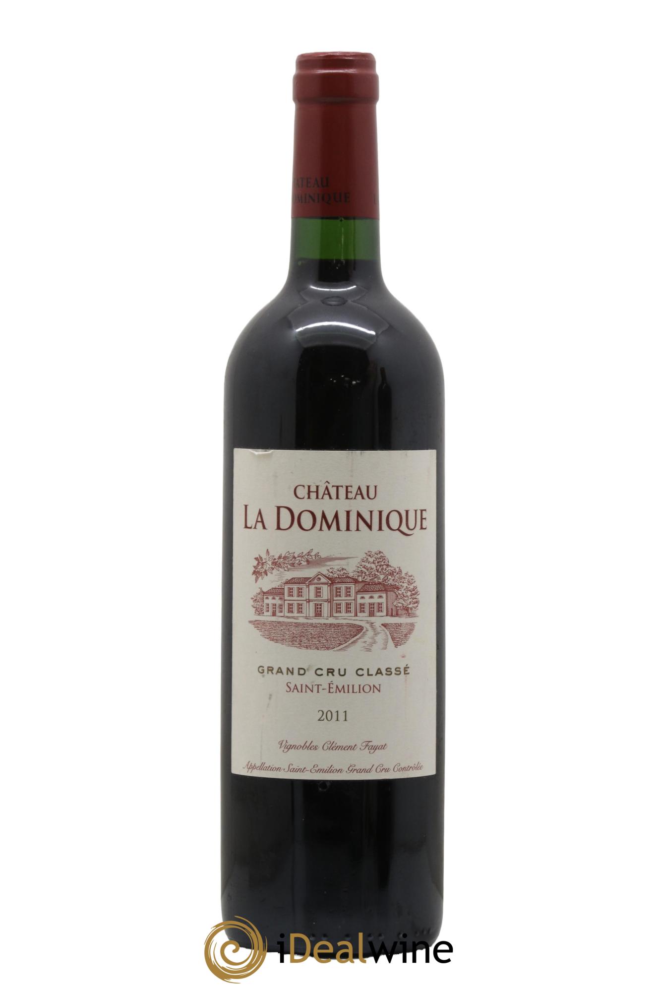 Château la Dominique Grand Cru Classé 2011 - Lot de 1 bouteille - 0