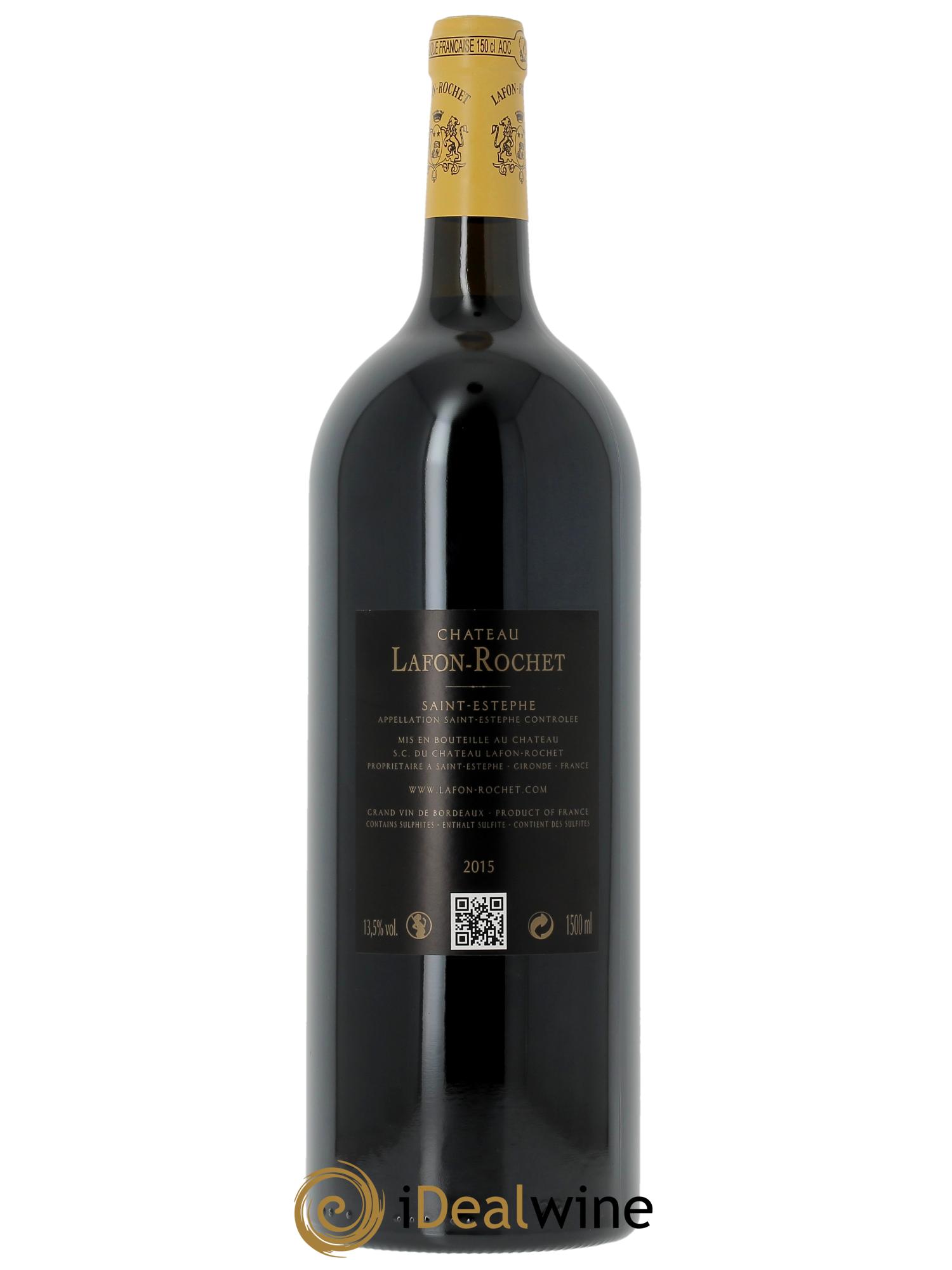 Château Lafon Rochet 4ème Grand Cru Classé (Cassetta in legno a partire da 6 bt) 2015 - Lotto di 1 magnum - 1