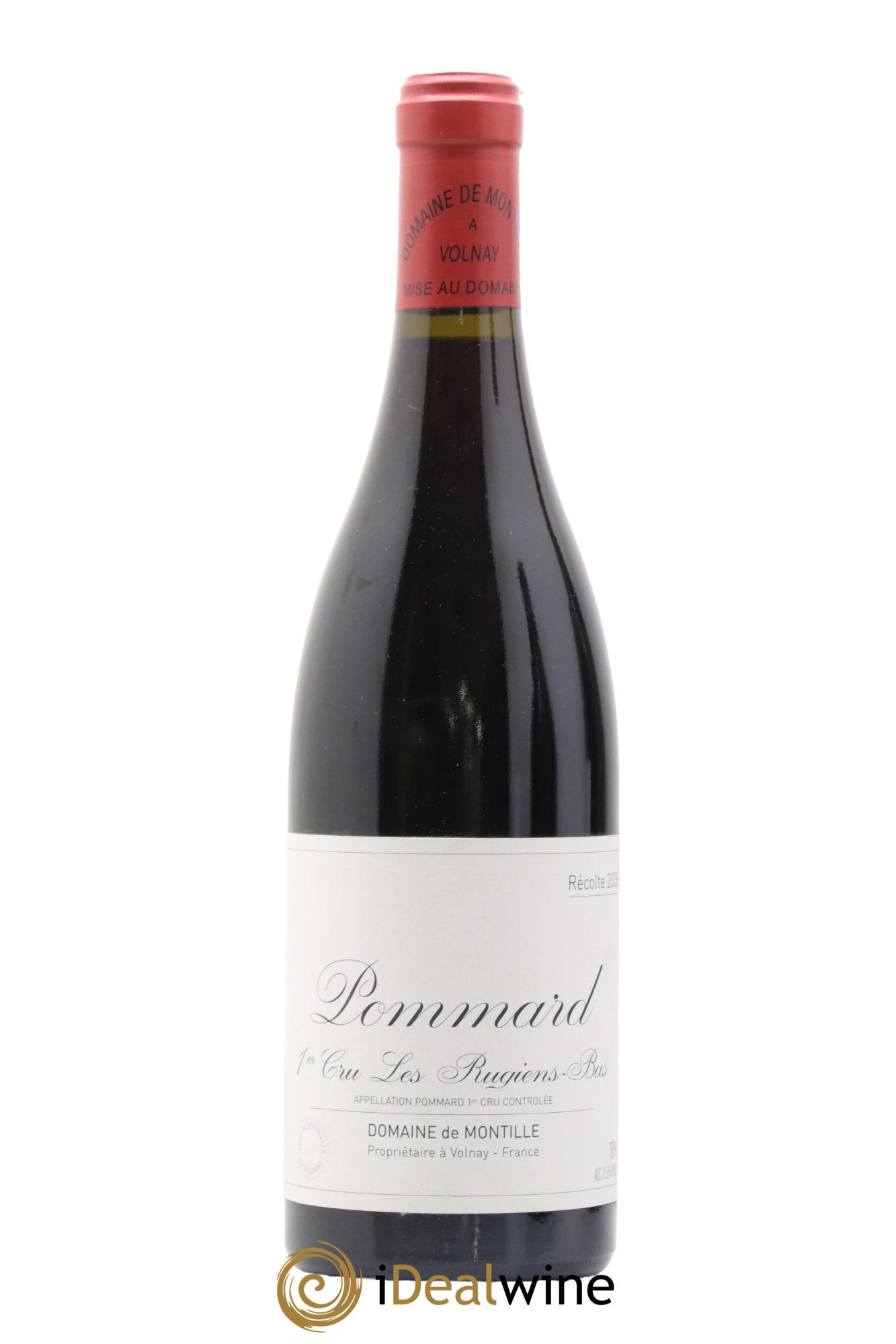 Pommard 1er Cru Les Rugiens-bas De Montille (Domaine) 2008 - Lot de 1 bouteille - 0
