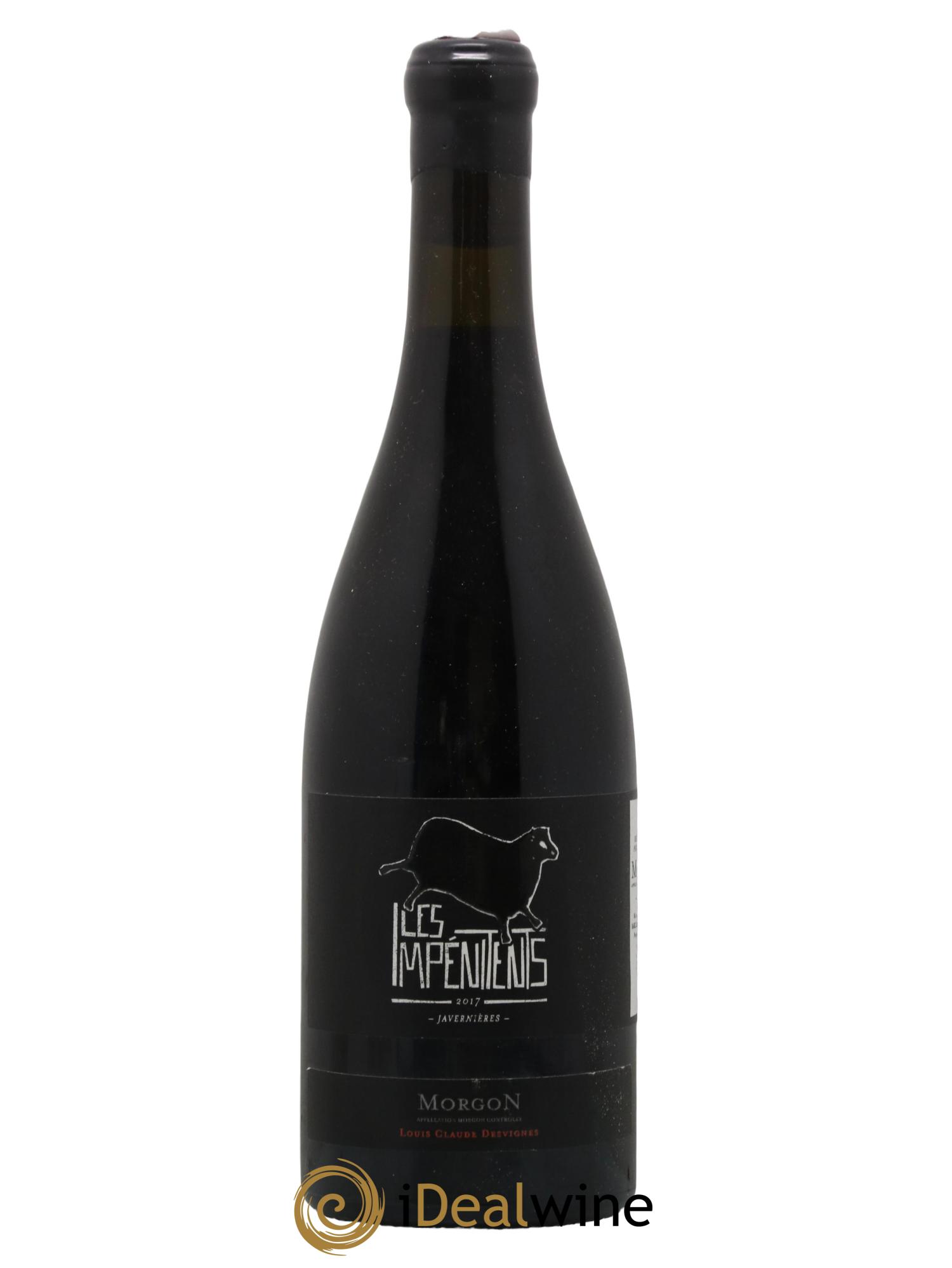 Morgon Javernières Les Impénitents Louis-Claude Desvignes 2017 - Lot de 1 bouteille - 0