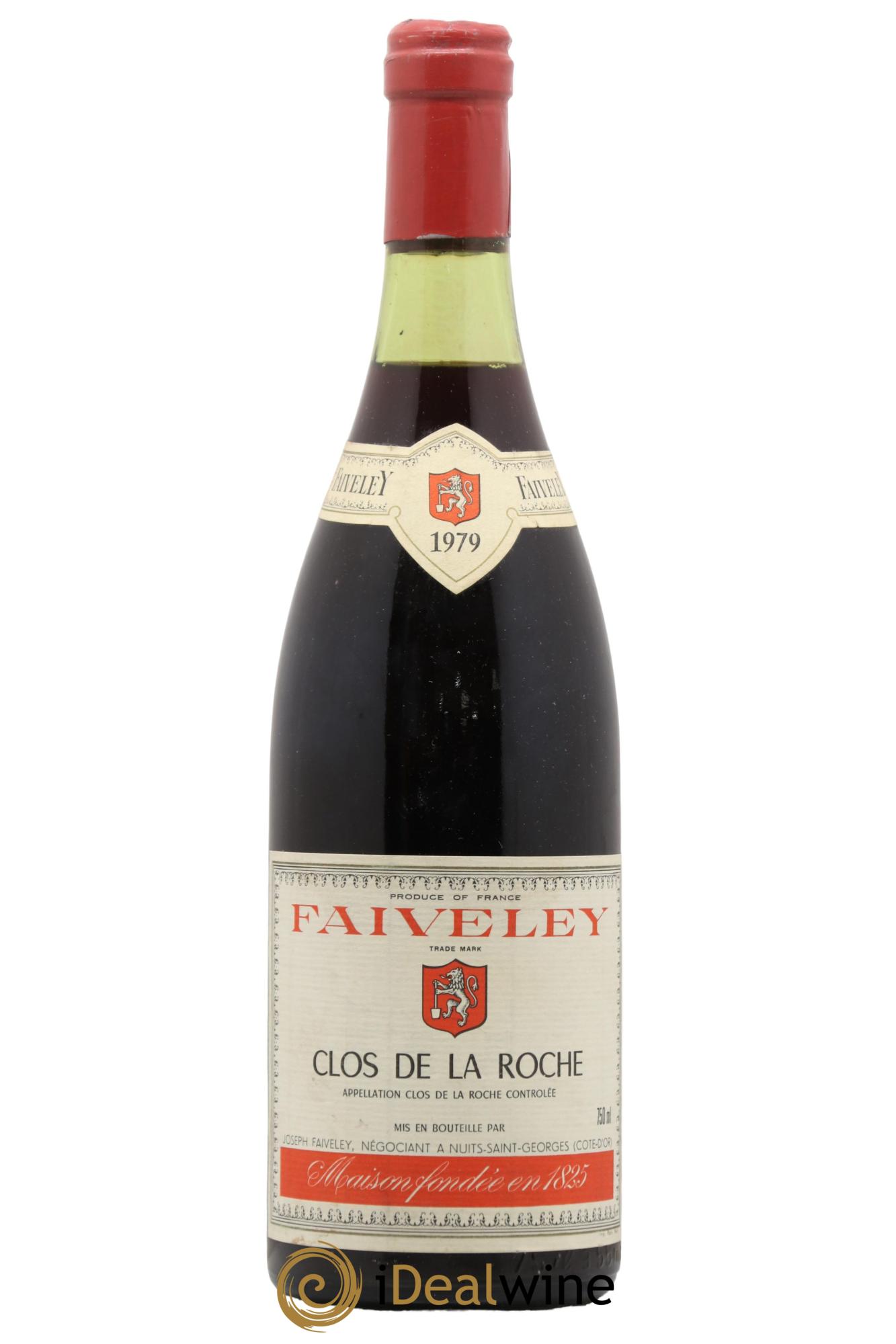 Clos de la Roche Grand Cru Faiveley 1979 - Posten von 1 Flasche - 0
