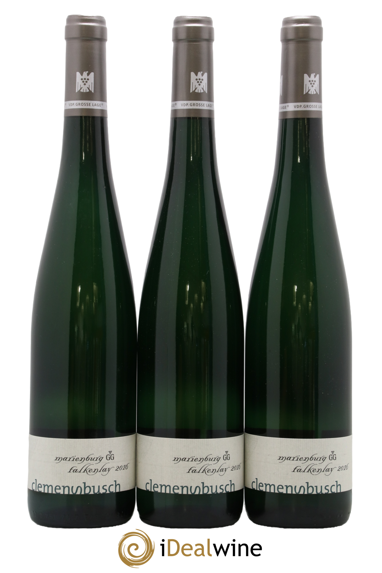 Allemagne Mosel-Saar Riesling Clemens Bush Marrienburg Falkenlay GG 2016 - Lot de 3 bouteilles - 0