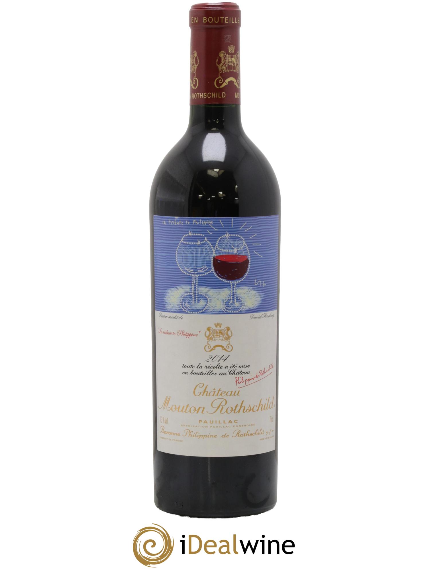 Château Mouton Rothschild 1er Grand Cru Classé 2014 - Lot de 1 bouteille - 1