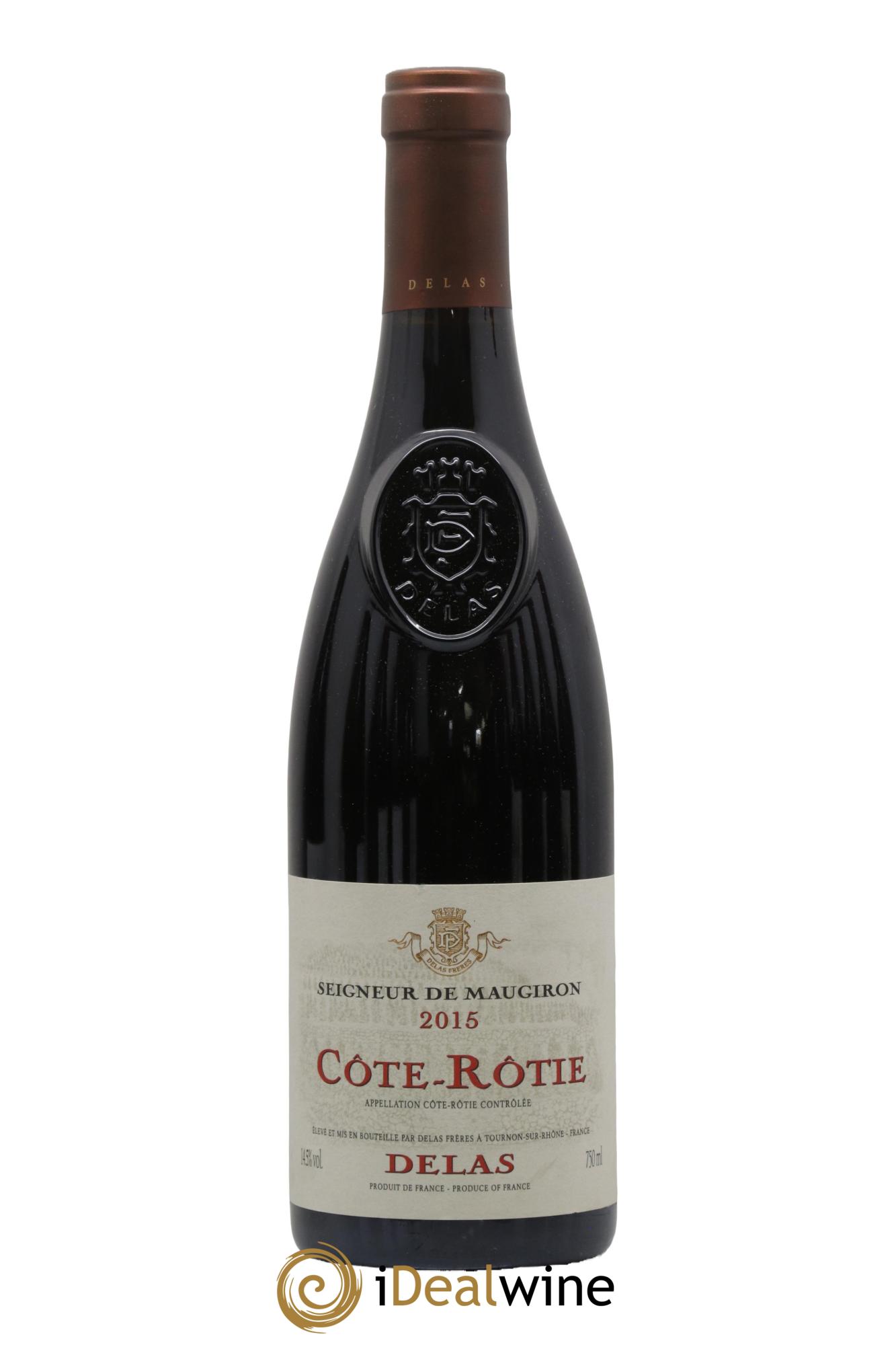 Côte-Rôtie Seigneur de Maugiron Delas Frères 2015 - Lot de 1 bouteille - 0