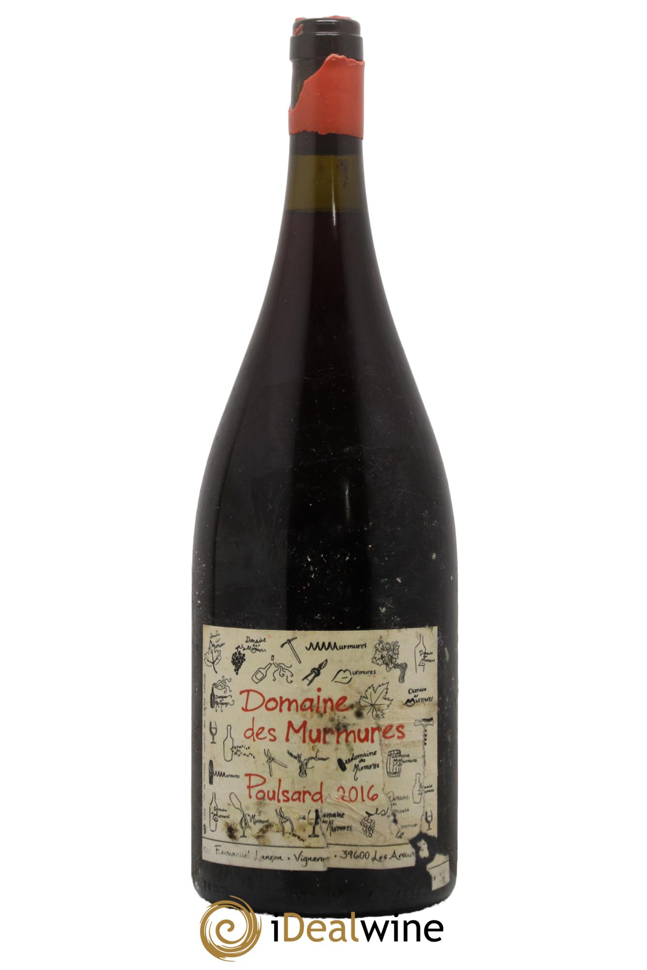 Vin de France Poulsard Murmures (Domaine des) - Emmanuel Lançon  2016 - Posten von 1 Magnum - 0