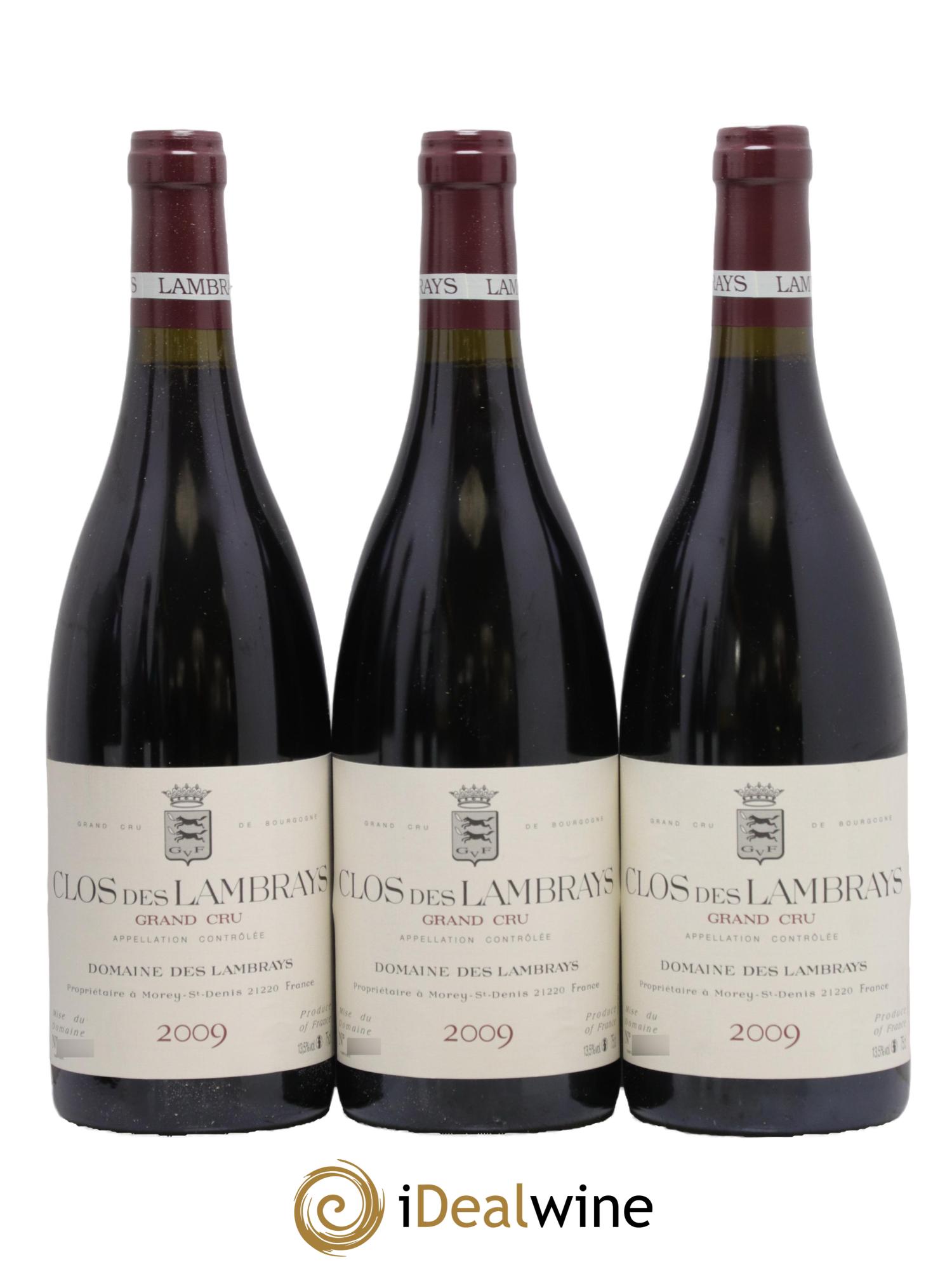 Clos des Lambrays Grand Cru Domaine des Lambrays 2009 - Lotto di 6 bottiglie - 1
