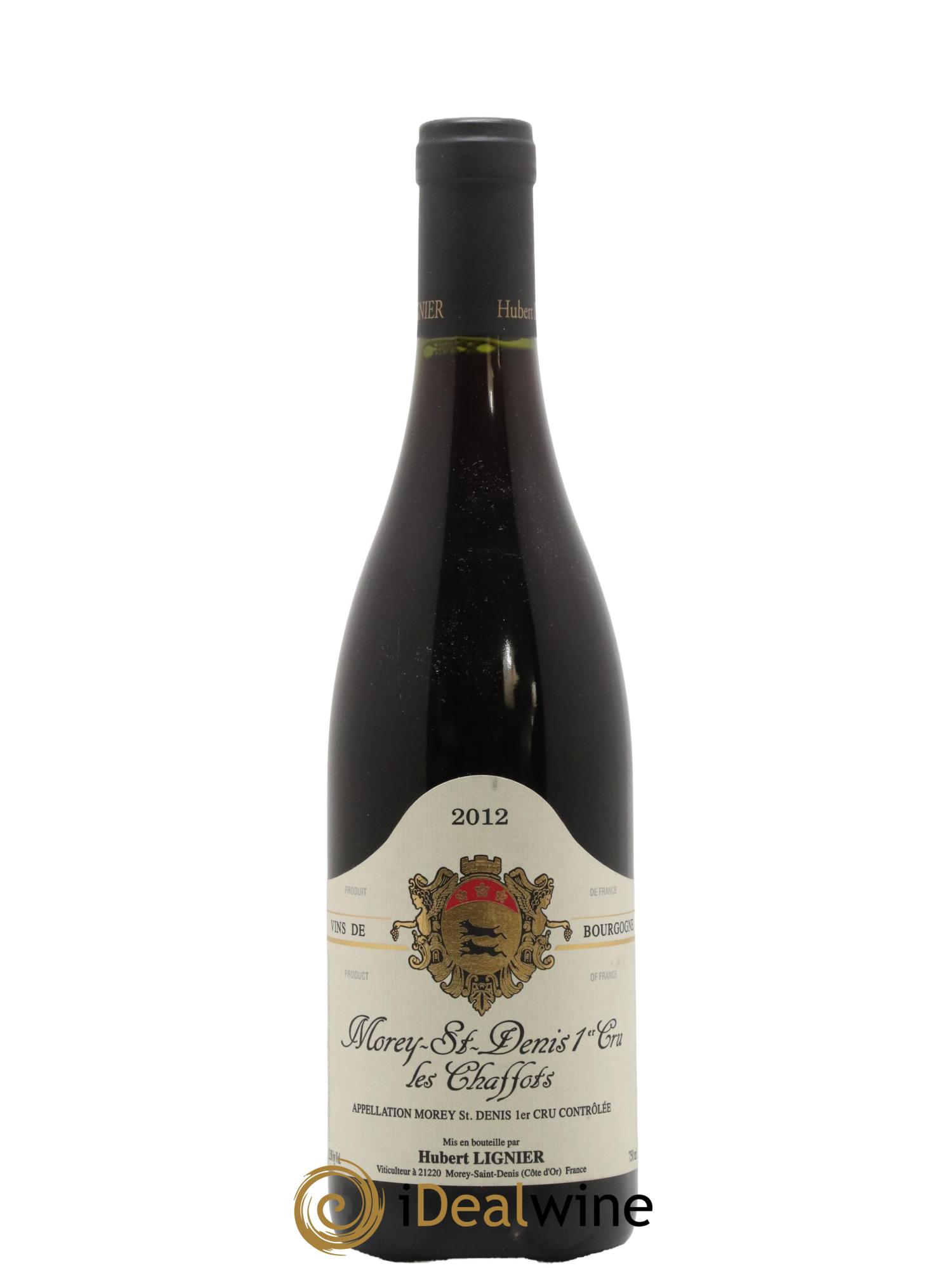 Morey Saint-Denis 1er Cru Les Chaffots Hubert Lignier (Domaine) 2012 - Posten von 1 Flasche - 0