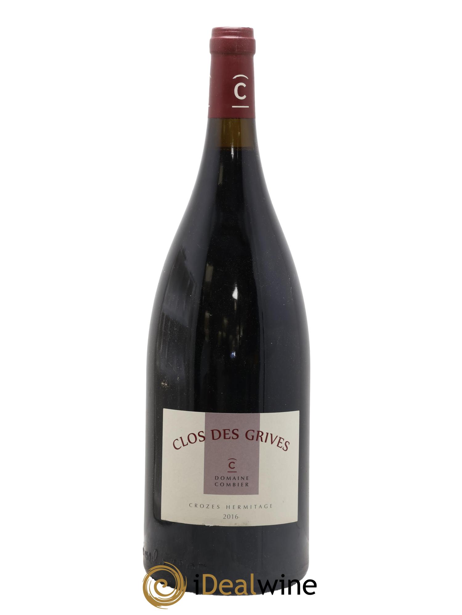 Crozes-Hermitage Clos des Grives Combier 2016 - Lot de 1 magnum - 1