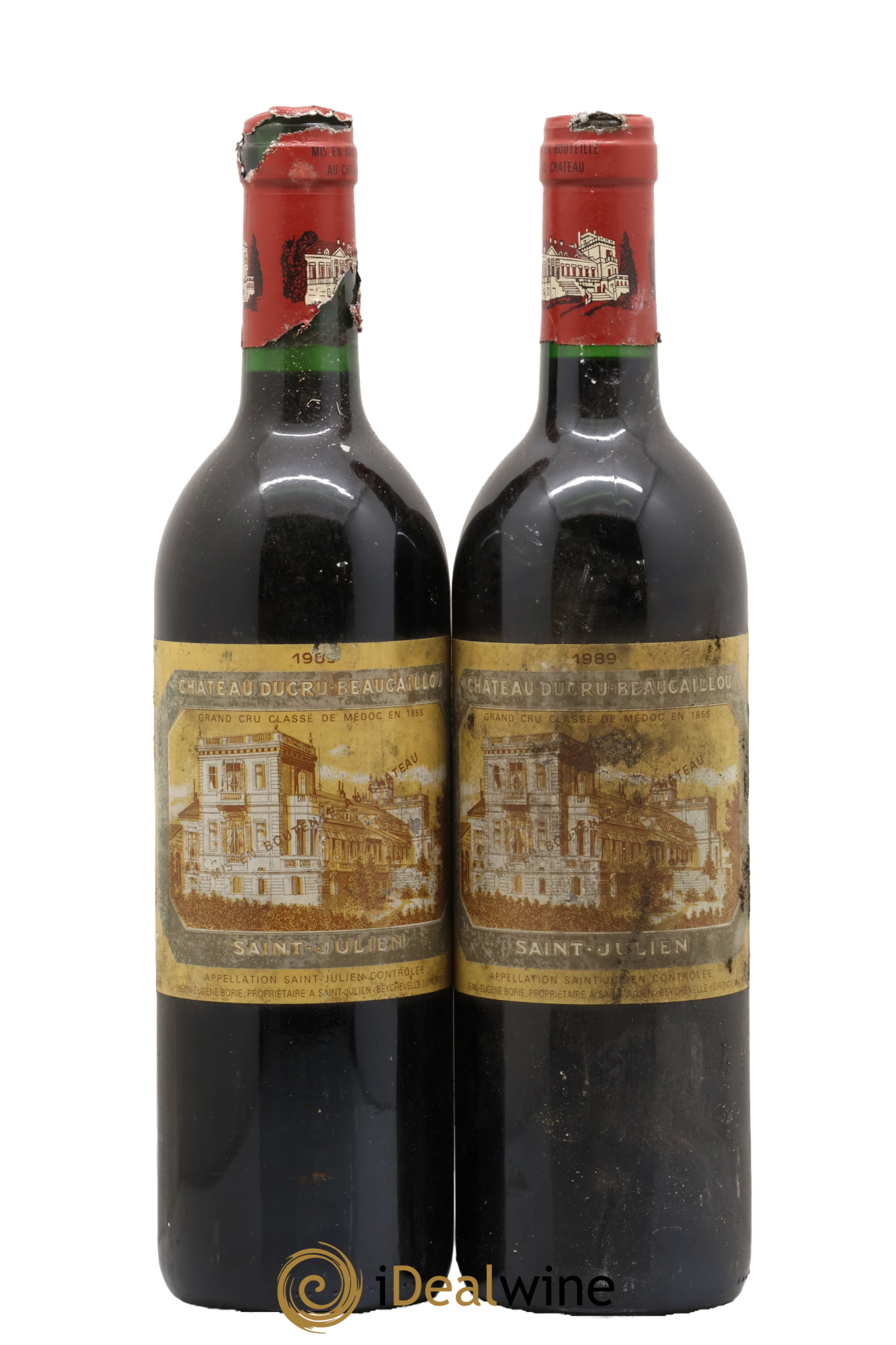 Château Ducru Beaucaillou 2ème Grand Cru Classé 1989 - Posten von 2 Flaschen - 0