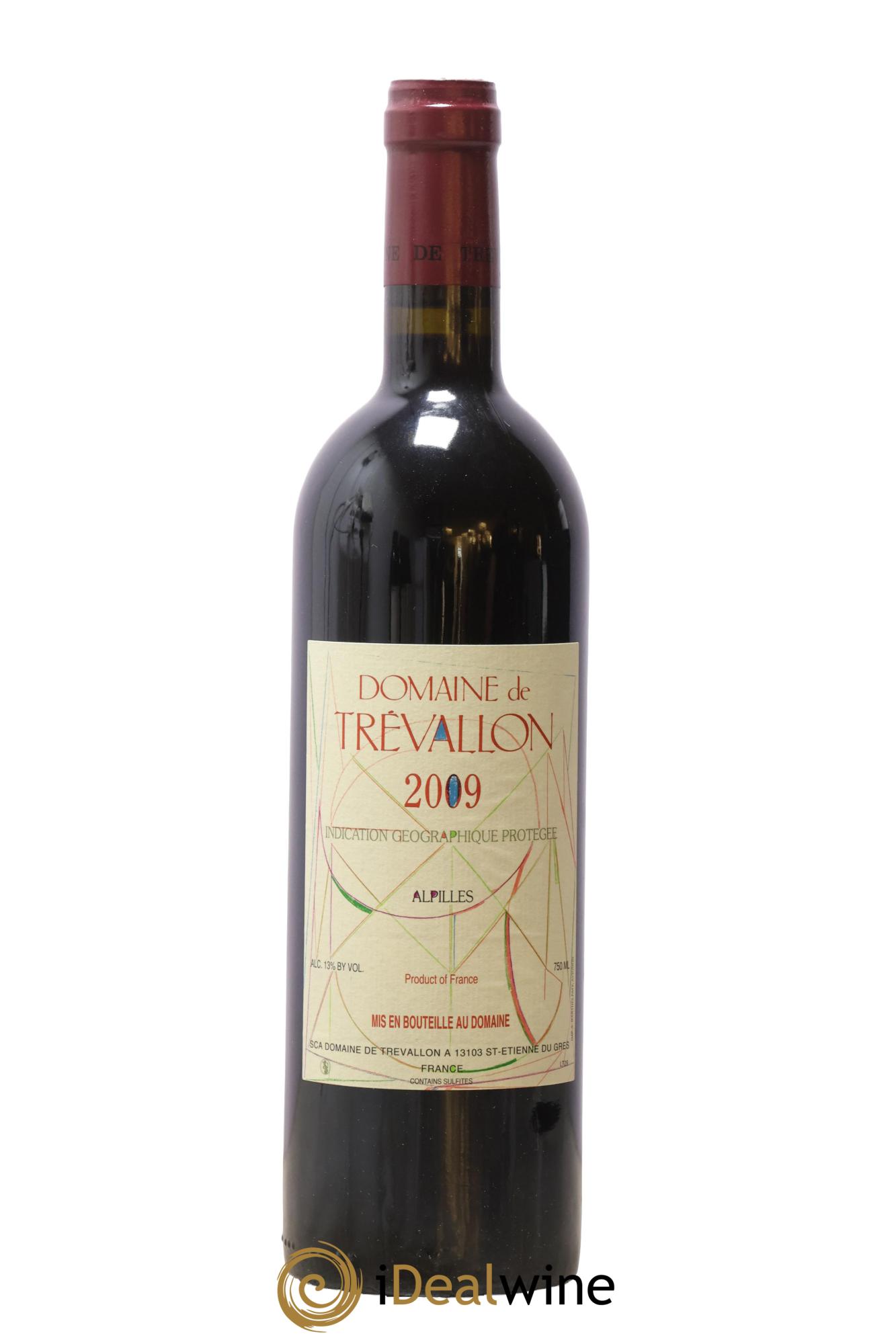 Alpilles Trévallon (Domaine de) Eloi Dürrbach 2009 - Lot de 1 bouteille - 0