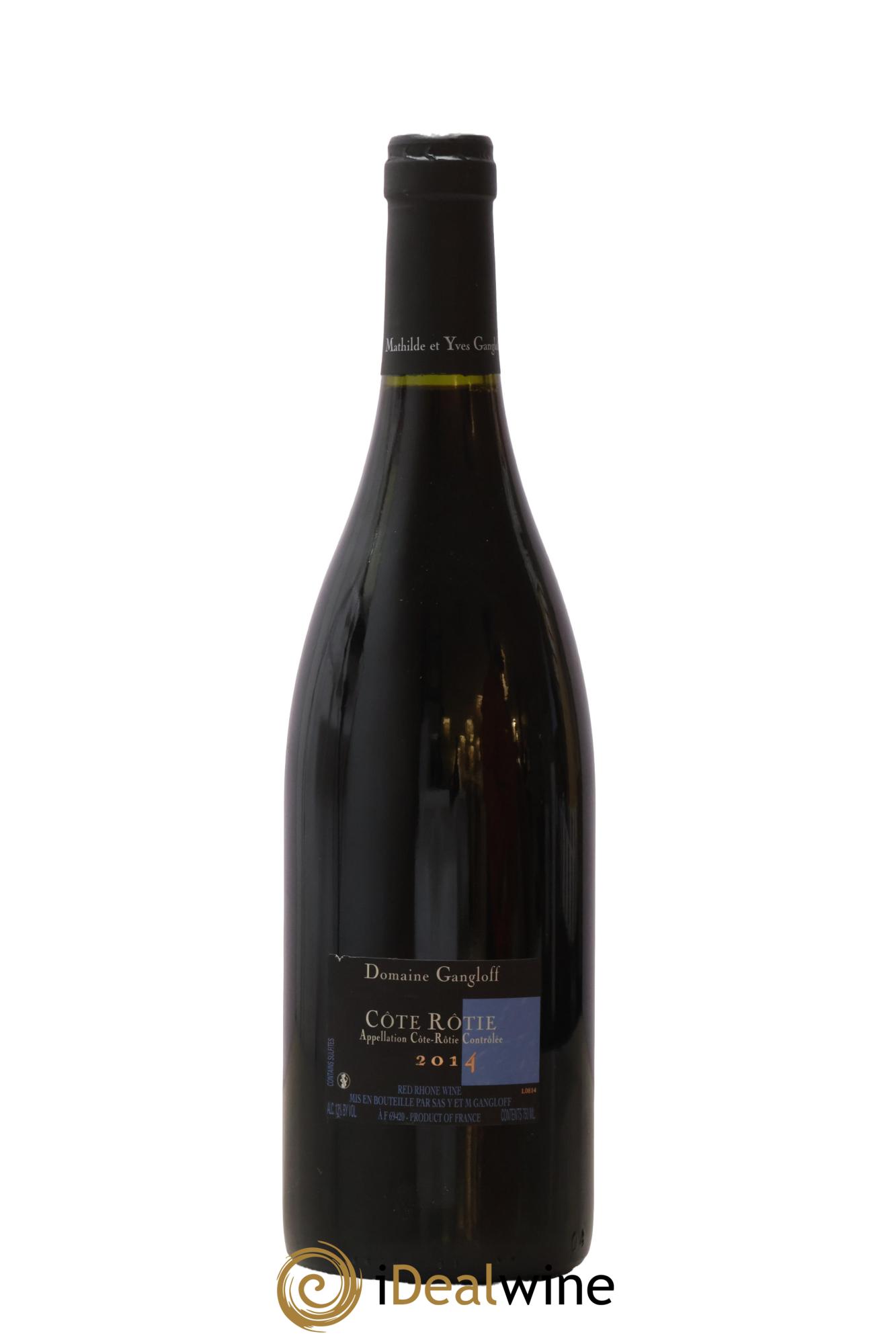 Côte-Rôtie La Barbarine Gangloff (Domaine) 2014 - Lot de 1 bouteille - 1