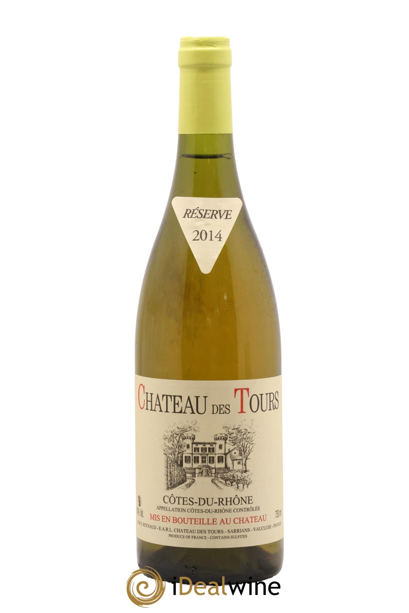Côtes-du-Rhône Château des Tours Emmanuel Reynaud 2014 - Lot de 1 bouteille - 0