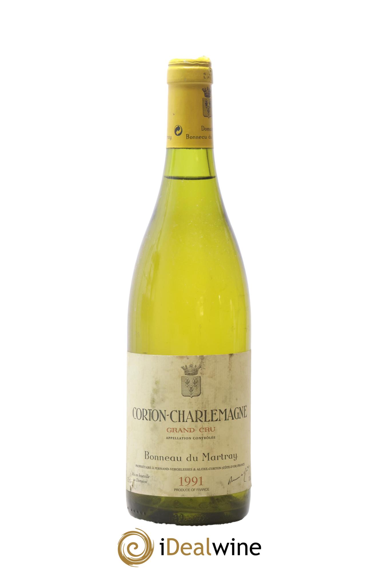 Corton-Charlemagne Grand Cru Bonneau du Martray (Domaine) 1991 - Posten von 1 Flasche - 0