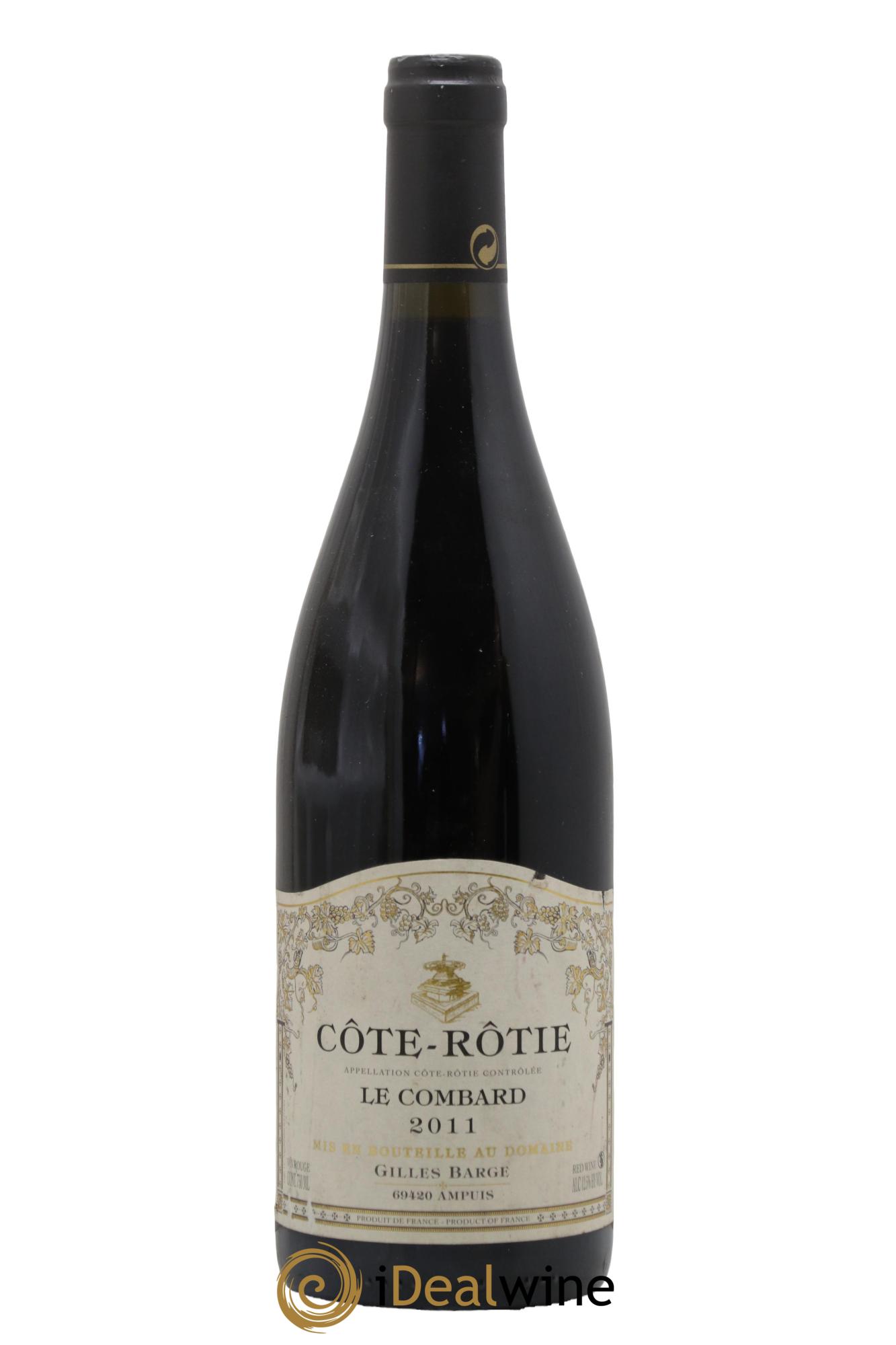 Côte-Rôtie Le Combard Barge (Domaine) 2011 - Lot of 1 bottle - 0