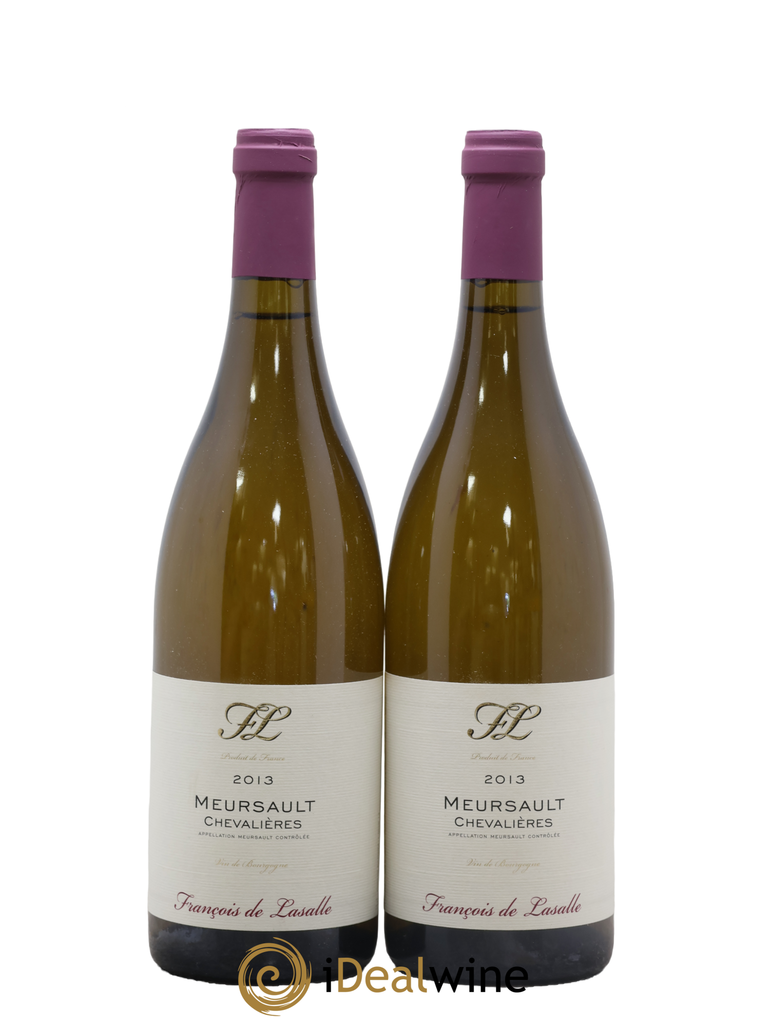 Meursault Les Chevalières François de Lasalle 2013 - Lot de 2 bouteilles - 0