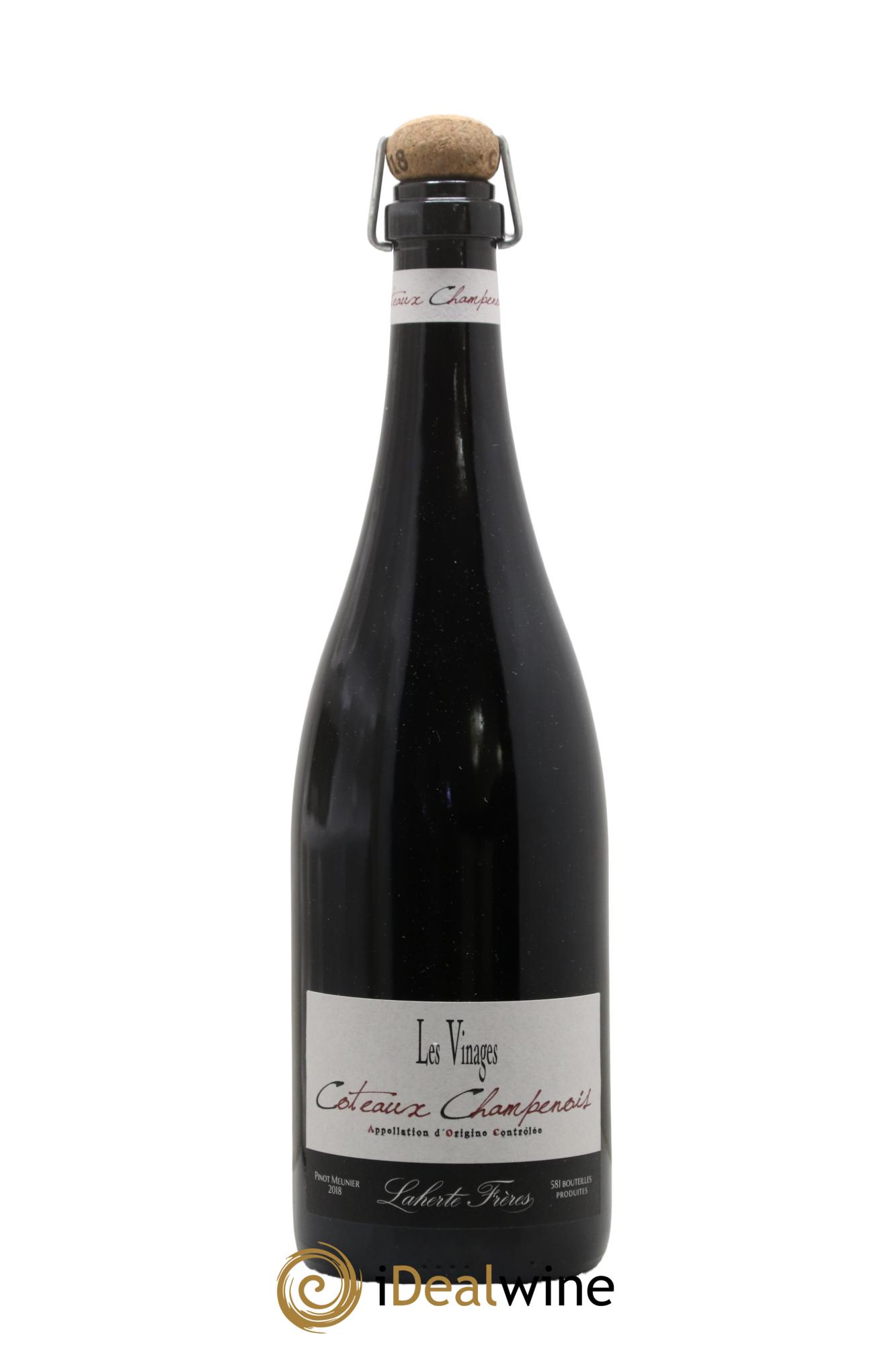 Coteaux Champenois Les Vinages Laherte 2018 - Lot of 1 bottle - 0