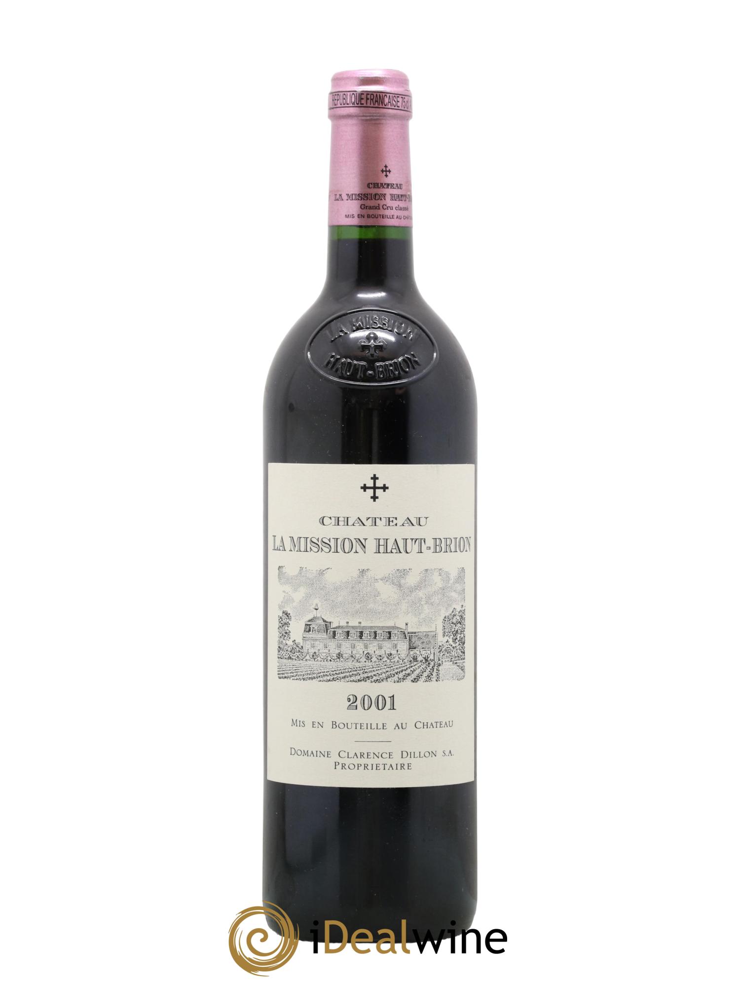 Château la Mission Haut-Brion Cru Classé de Graves 2001 - Lot of 1 bottle - 0