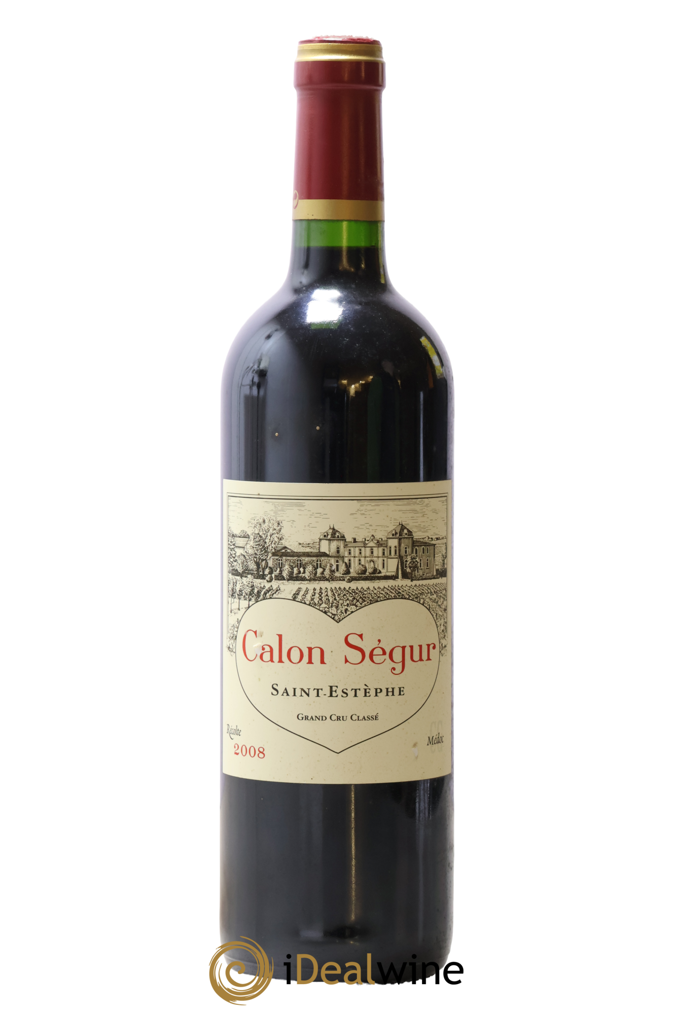 Château Calon Ségur 3ème Grand Cru Classé 2008 - Lot de 1 bouteille - 0