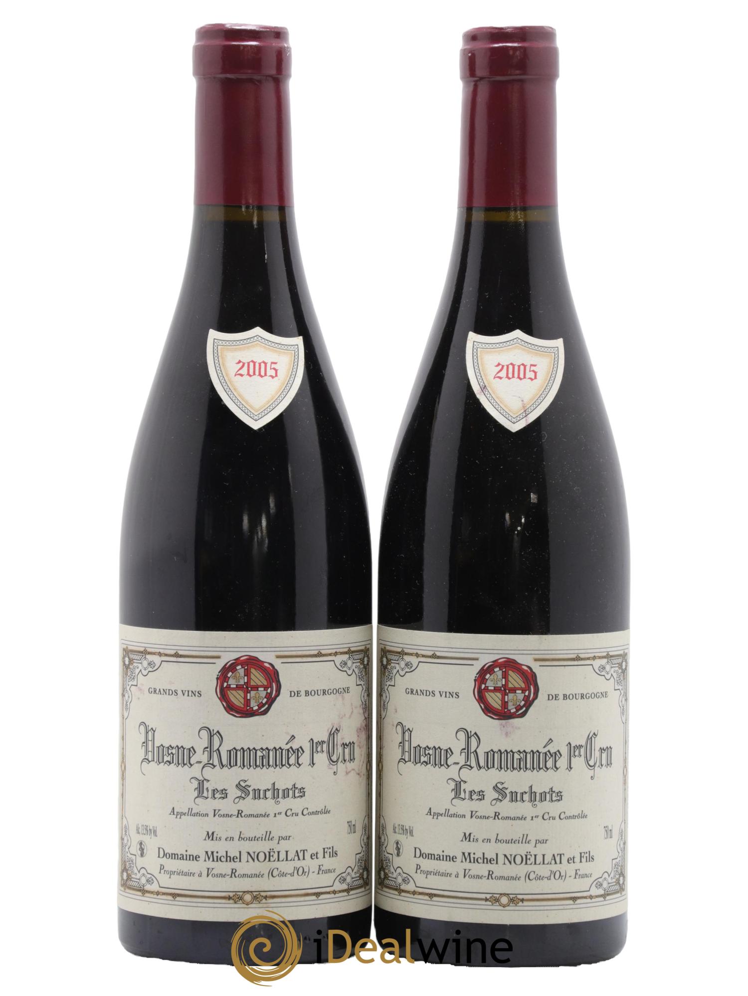 Vosne-Romanée 1er Cru Les Suchots Michel Noëllat et Fils (Domaine) 2005 - Lot de 2 bouteilles - 0