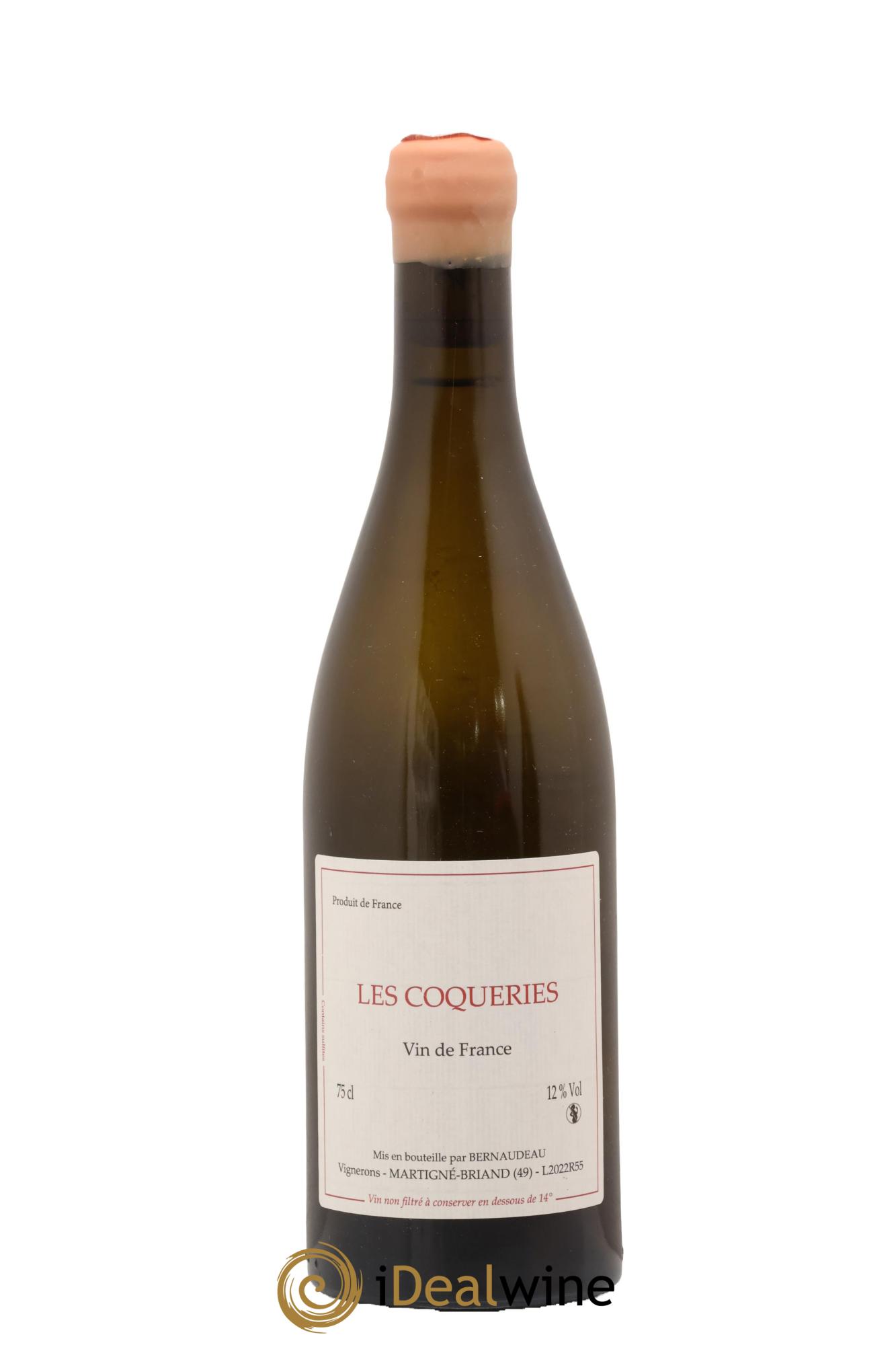 Vin de France Les Coqueries Stéphane Bernaudeau (Domaine) 2022 - Lot de 1 bouteille - 0