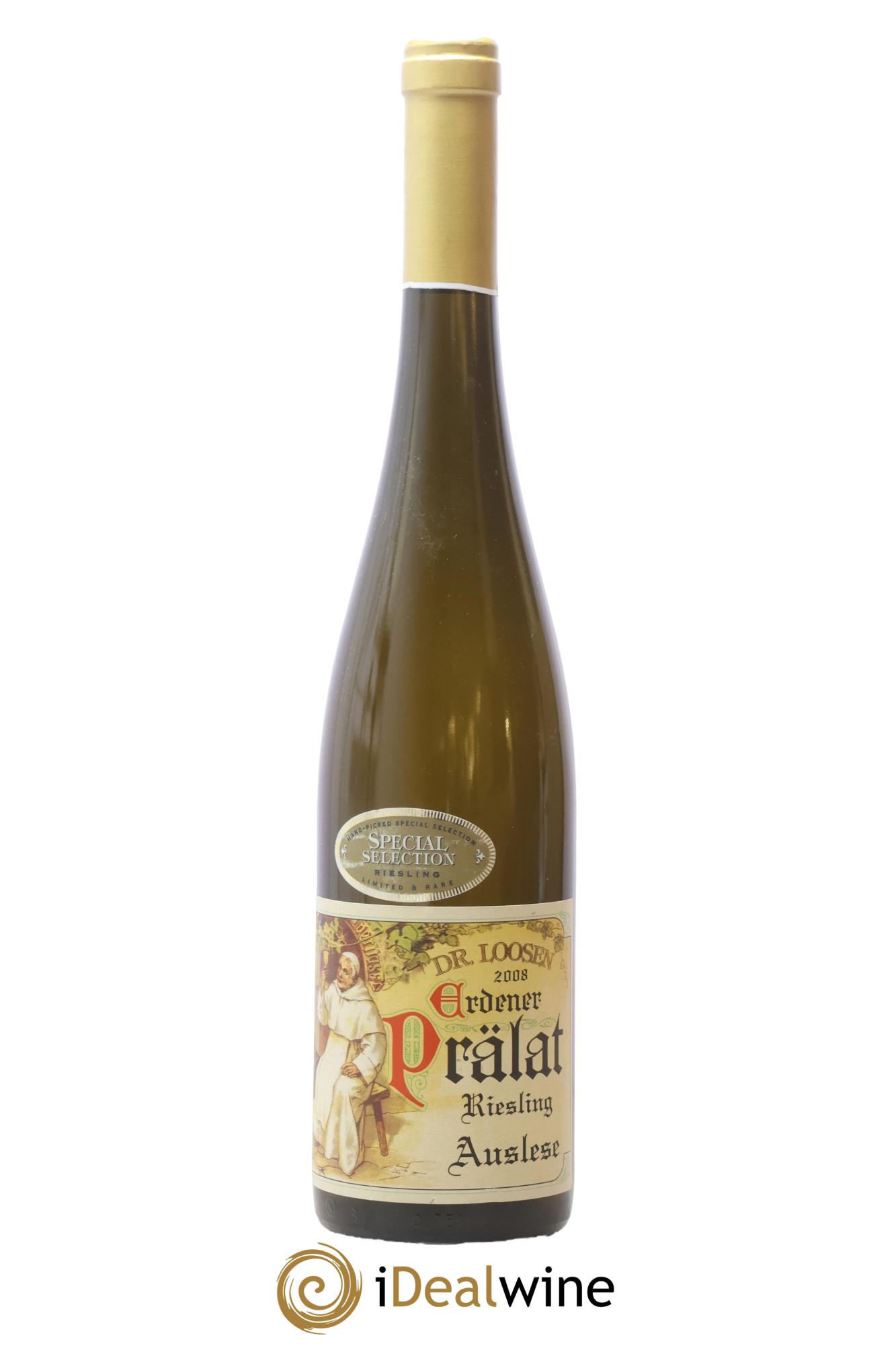 Riesling Dr. Loosen Erdener Pralat Auslese 2008 - Posten von 1 Flasche - 0