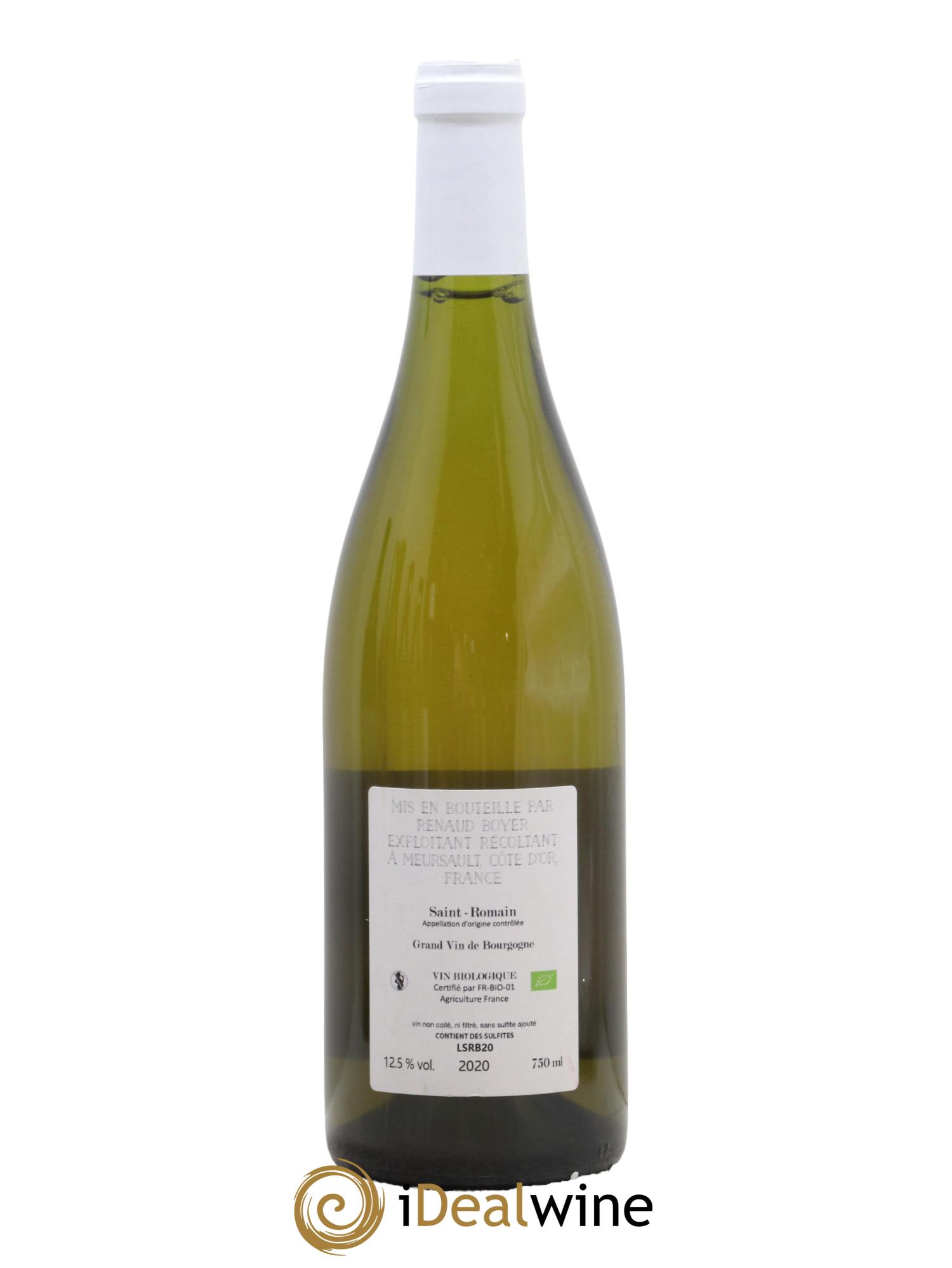 Saint-Romain Renaud Boyer 2020 - Lot of 1 bottle - 1