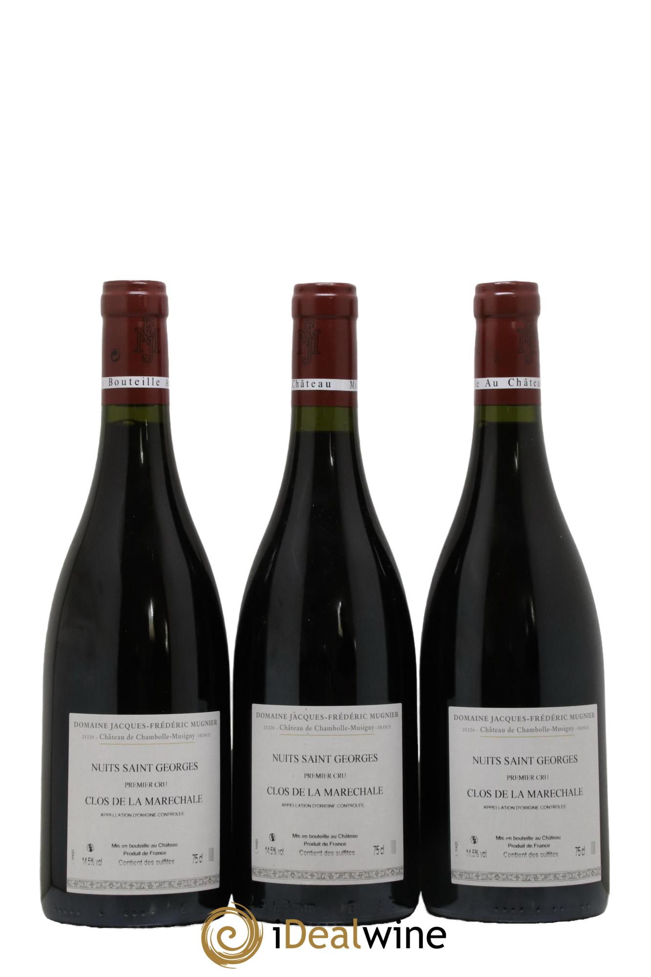 Nuits-Saint-Georges 1er Cru Clos de La Maréchale Jacques-Frédéric Mugnier 2020 - Posten von 3 Flaschen - 1