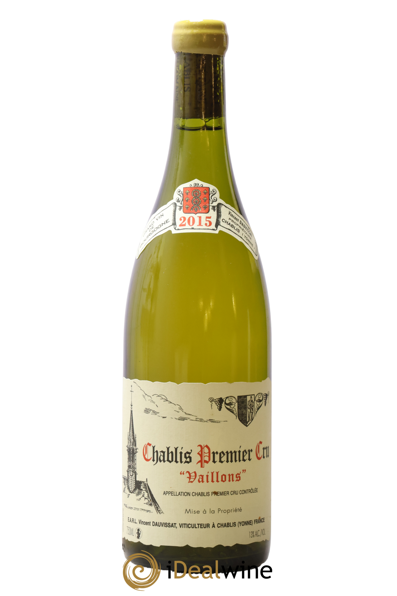 Chablis 1er Cru Vaillons Vincent Dauvissat (Domaine) 2015 - Posten von 1 Flasche - 0