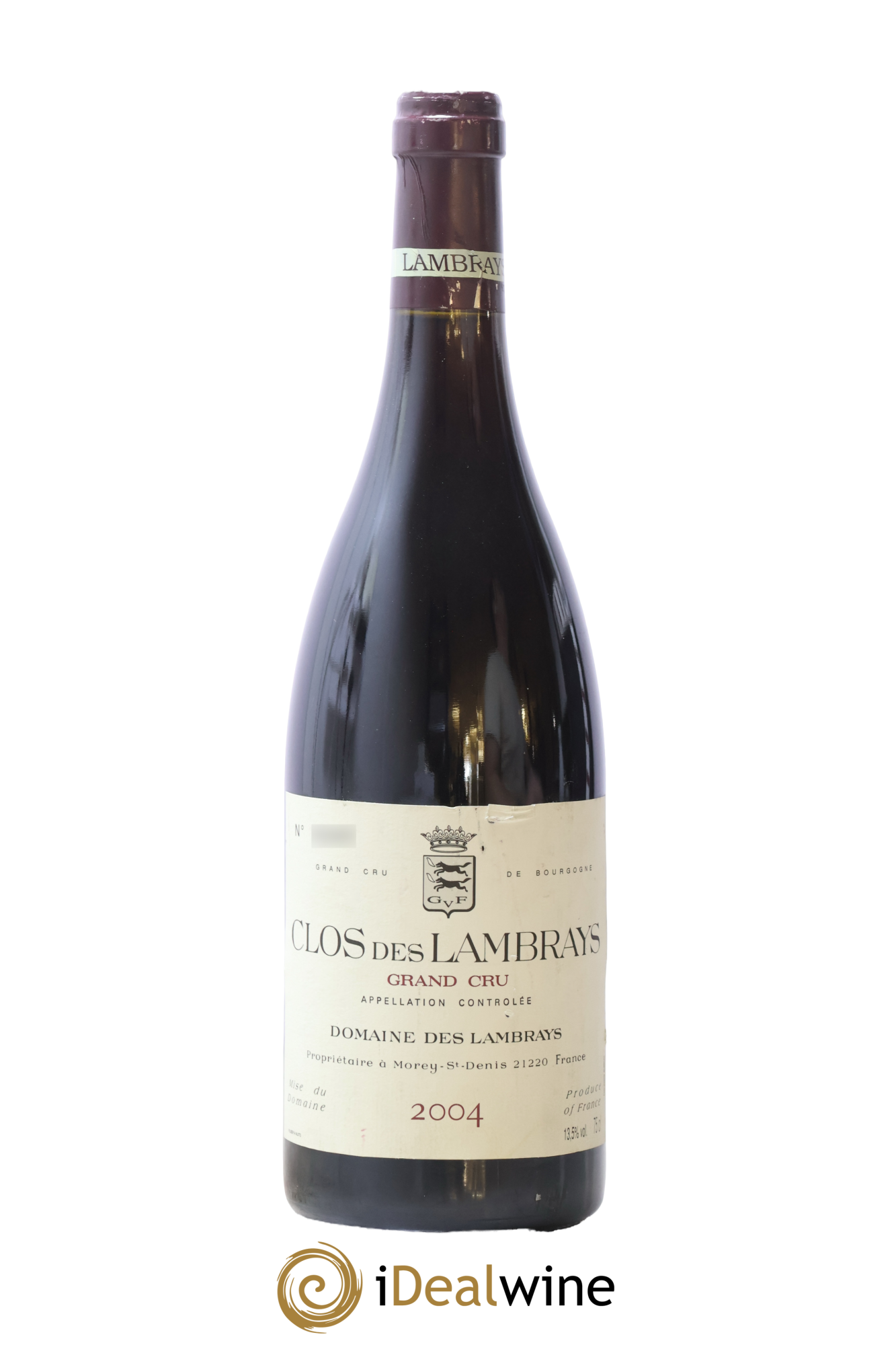 Clos des Lambrays Grand Cru Domaine des Lambrays 2004 - Lot de 1 bouteille - 0
