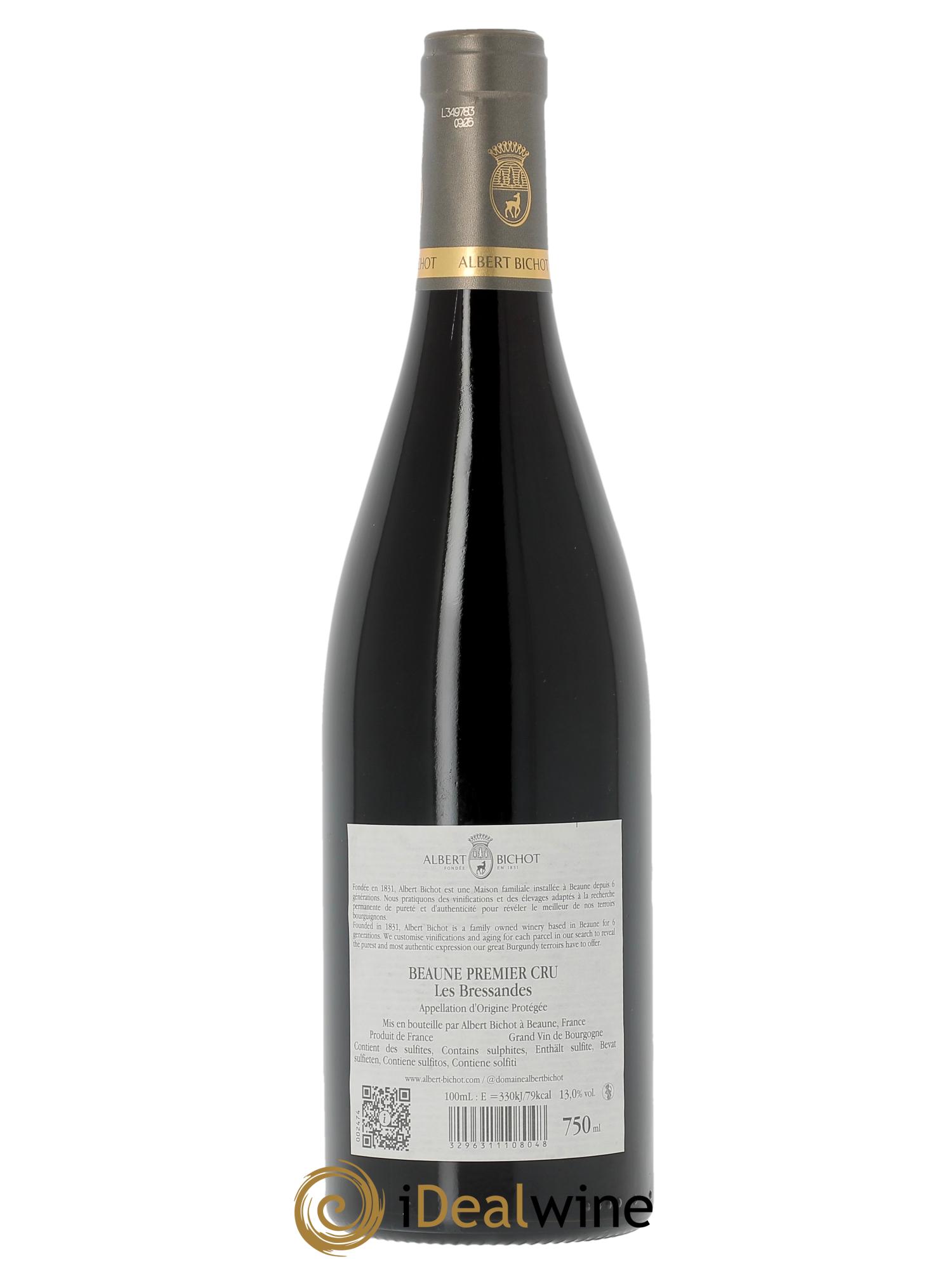 Beaune 1er Cru Bressandes Château Gris - Albert Bichot  2009 - Lotto di 1 bottiglia - 1
