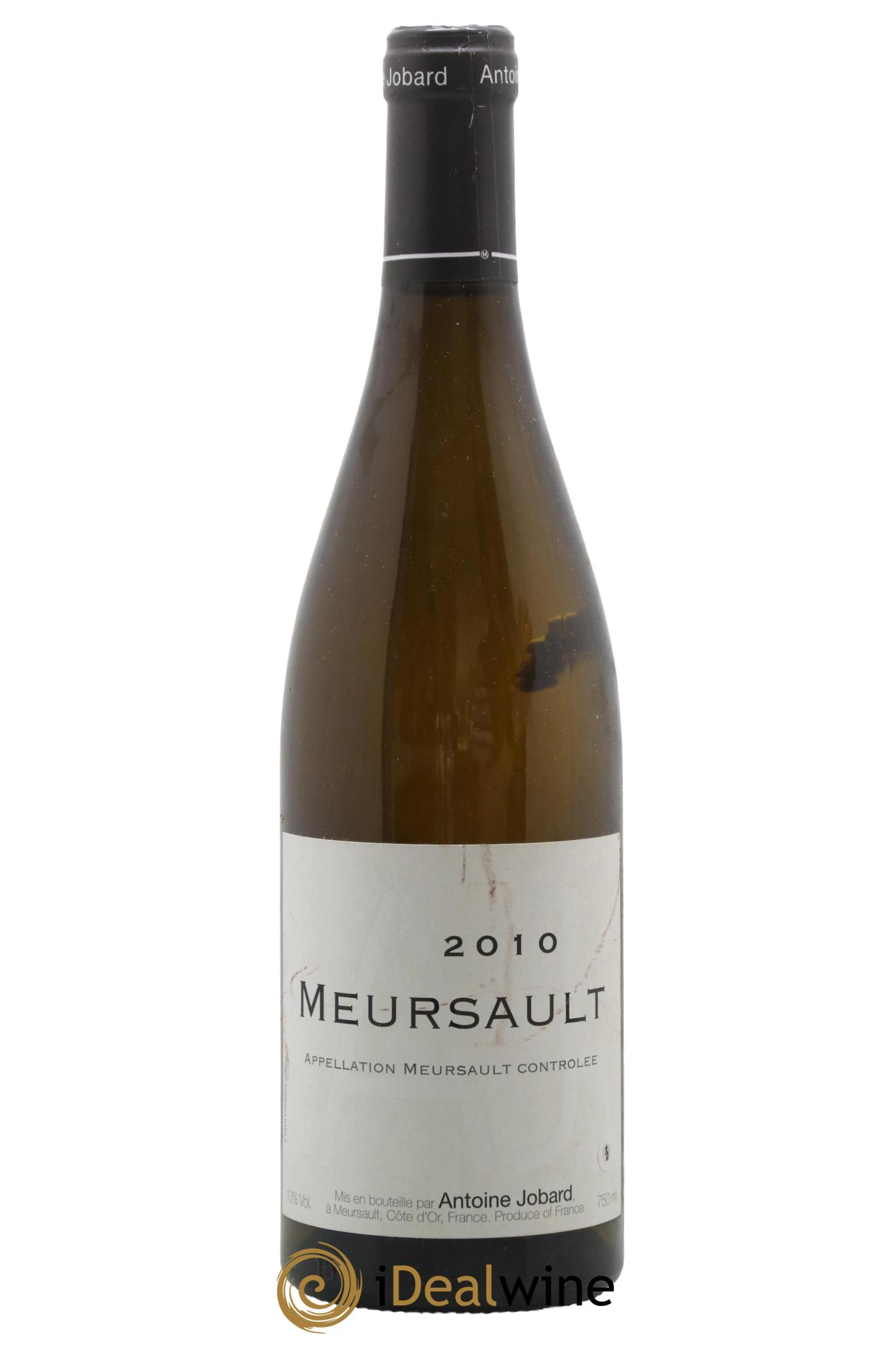 Meursault François et Antoine Jobard (Domaine) 2010 - Lot de 1 bouteille - 0