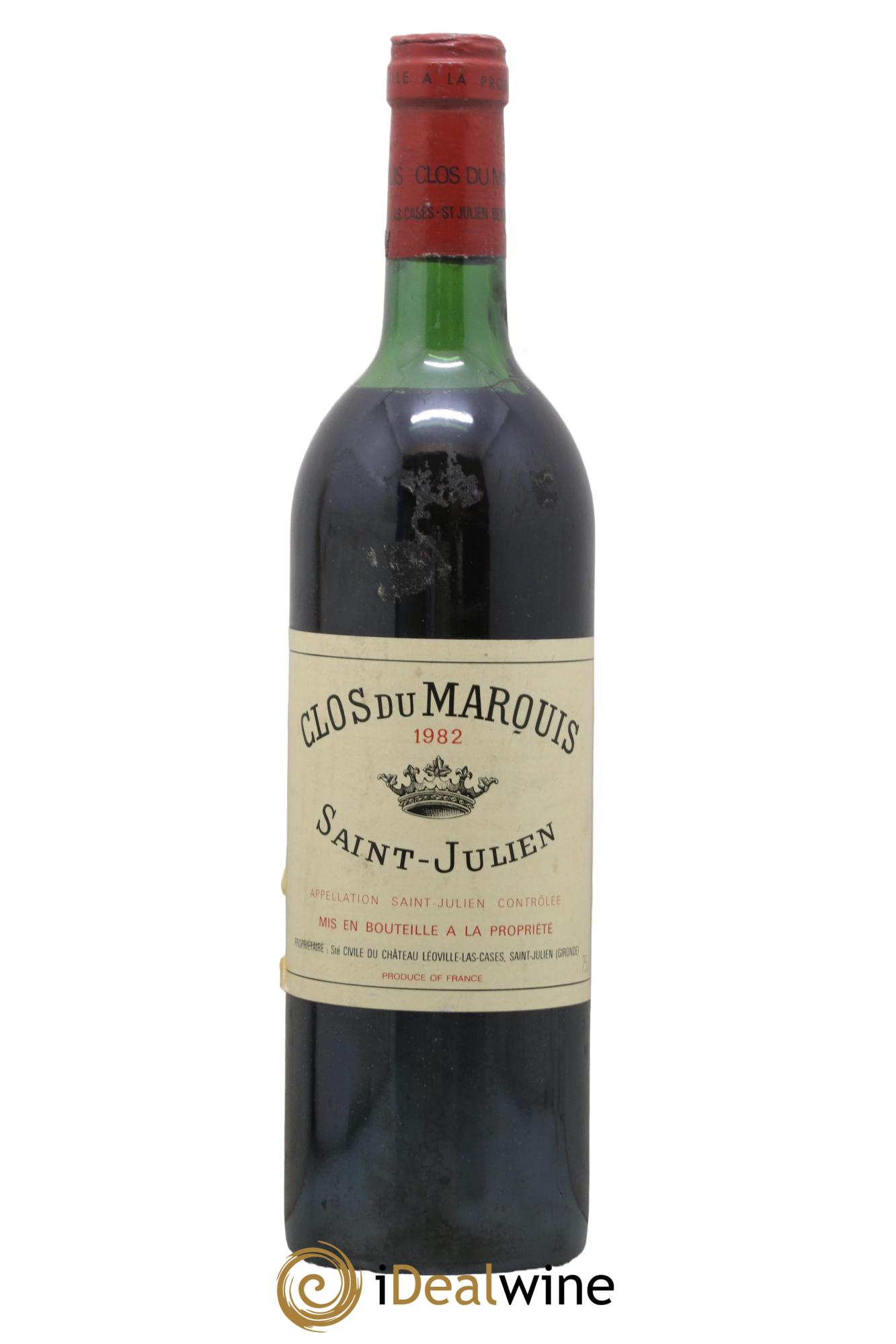 Clos du Marquis 1982 - Lot de 1 bouteille - 0