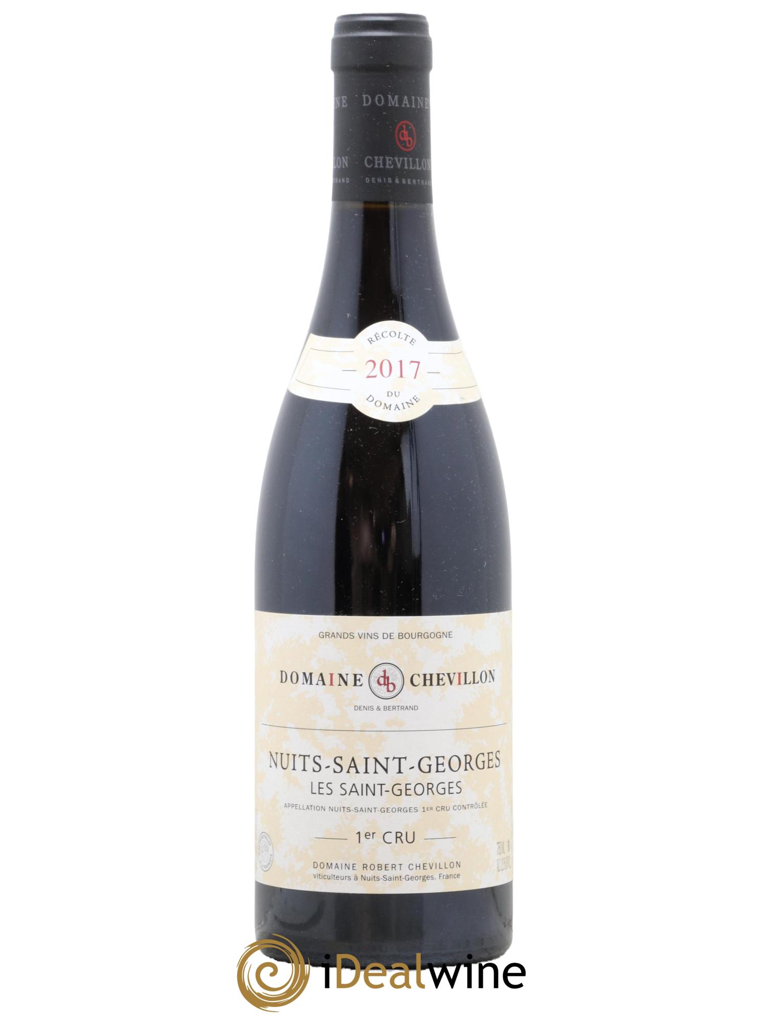 Nuits-Saint-Georges 1er Cru Les Saint Georges Robert Chevillon 2017 - Lot de 1 bouteille - 0