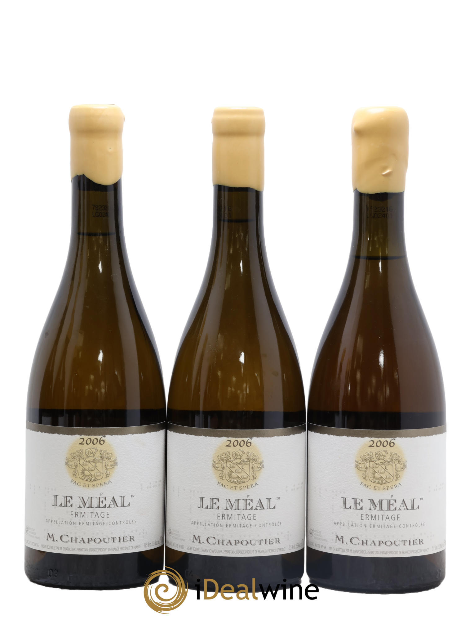 Hermitage Ermitage Le Méal Chapoutier 2006 - Lot de 6 bouteilles - 1