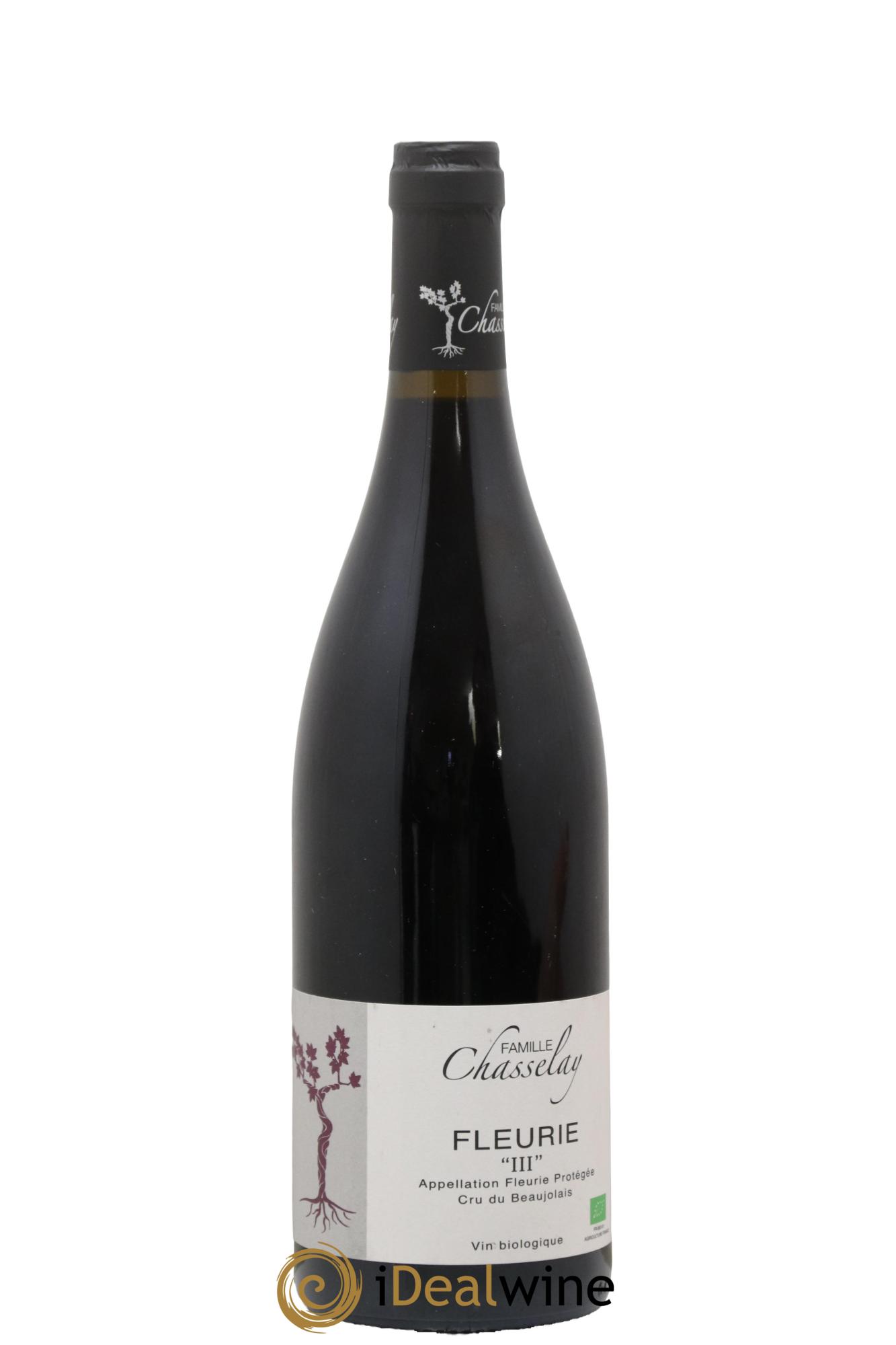 Fleurie Fleurie III Famille Chasselay 2022 - Lot de 1 bouteille - 0