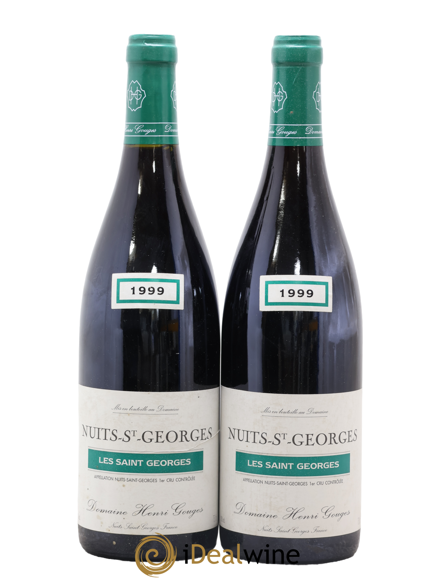 Nuits-Saint-Georges 1er Cru Les Saints Georges Henri Gouges 1999 - Lot de 2 bouteilles - 0