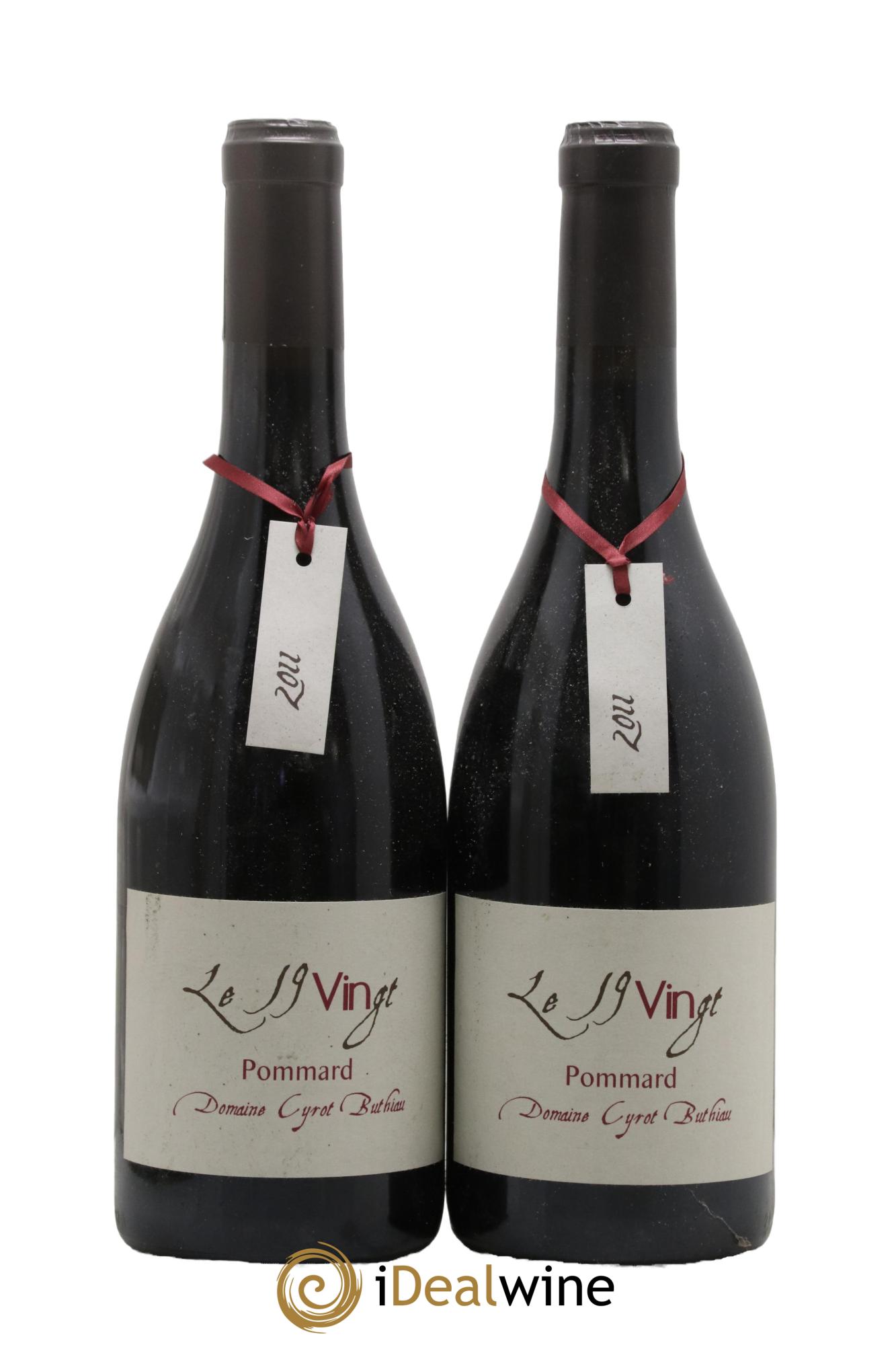 Pommard Le 1920 Cyrot Buthiau 2011 - Lotto di 2 bottiglie - 0